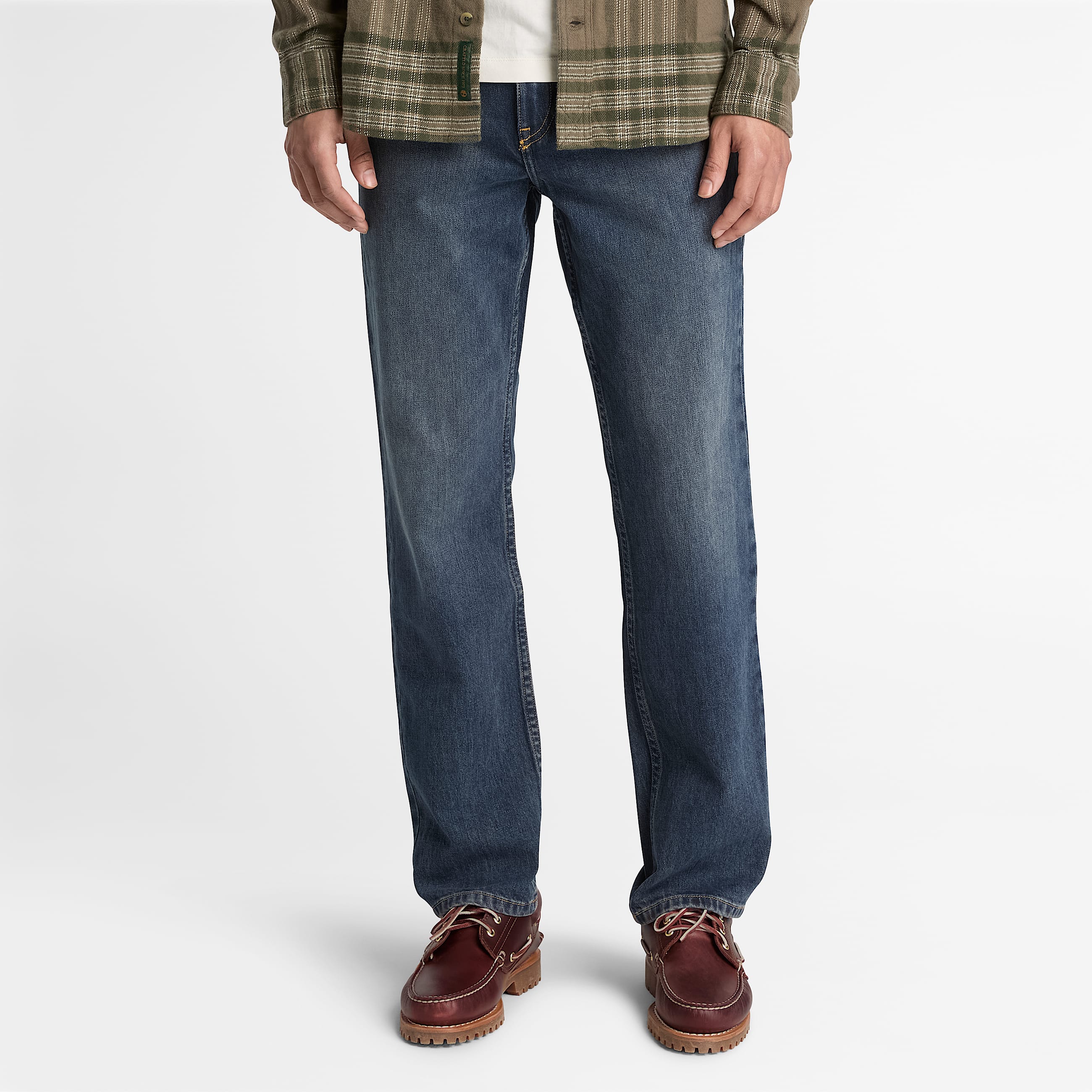 Mens Straight Denim Pant TBL Indigo Breeze Wash ALT1