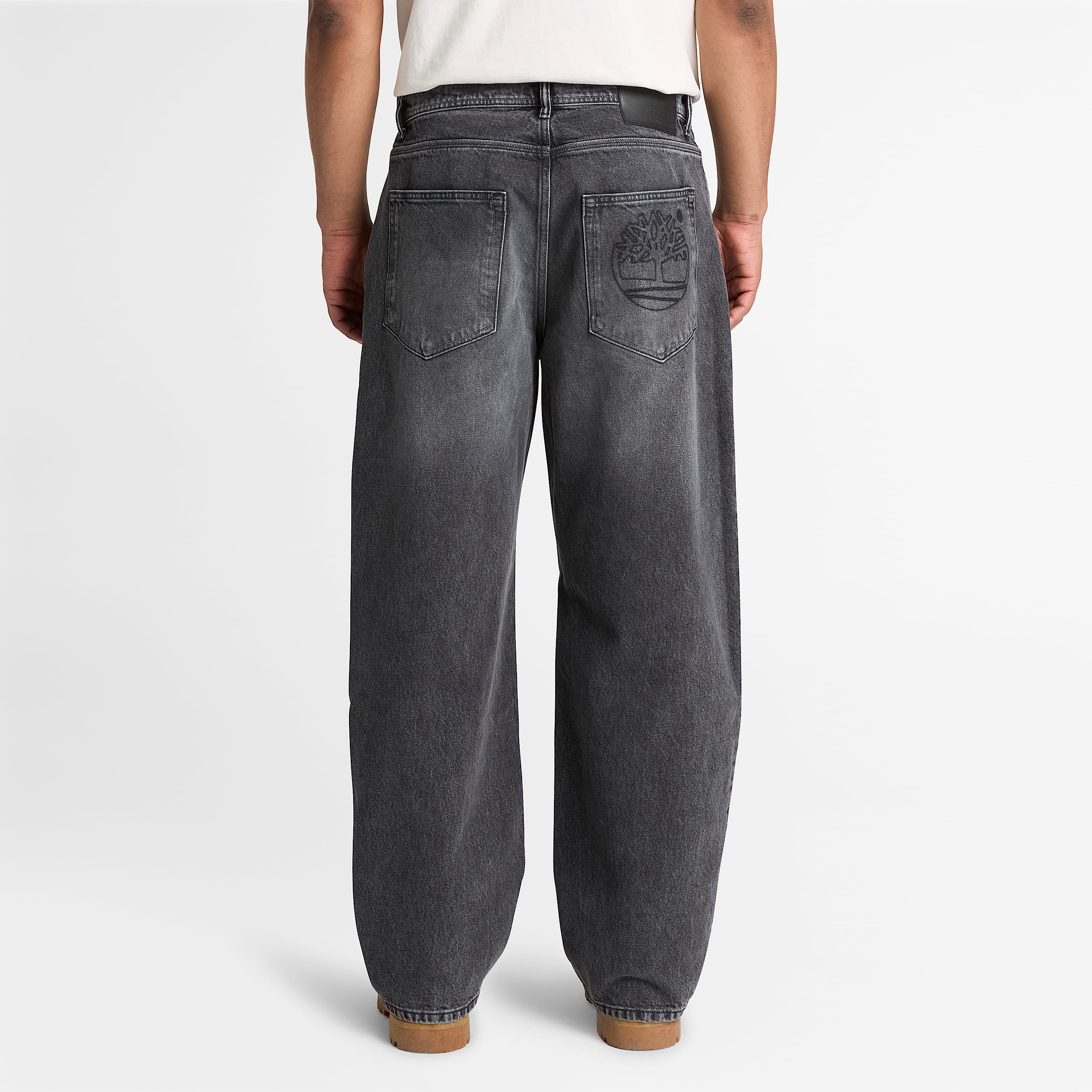 Mens Baggy Denim Pant TBL Black Forest Wash ALT8