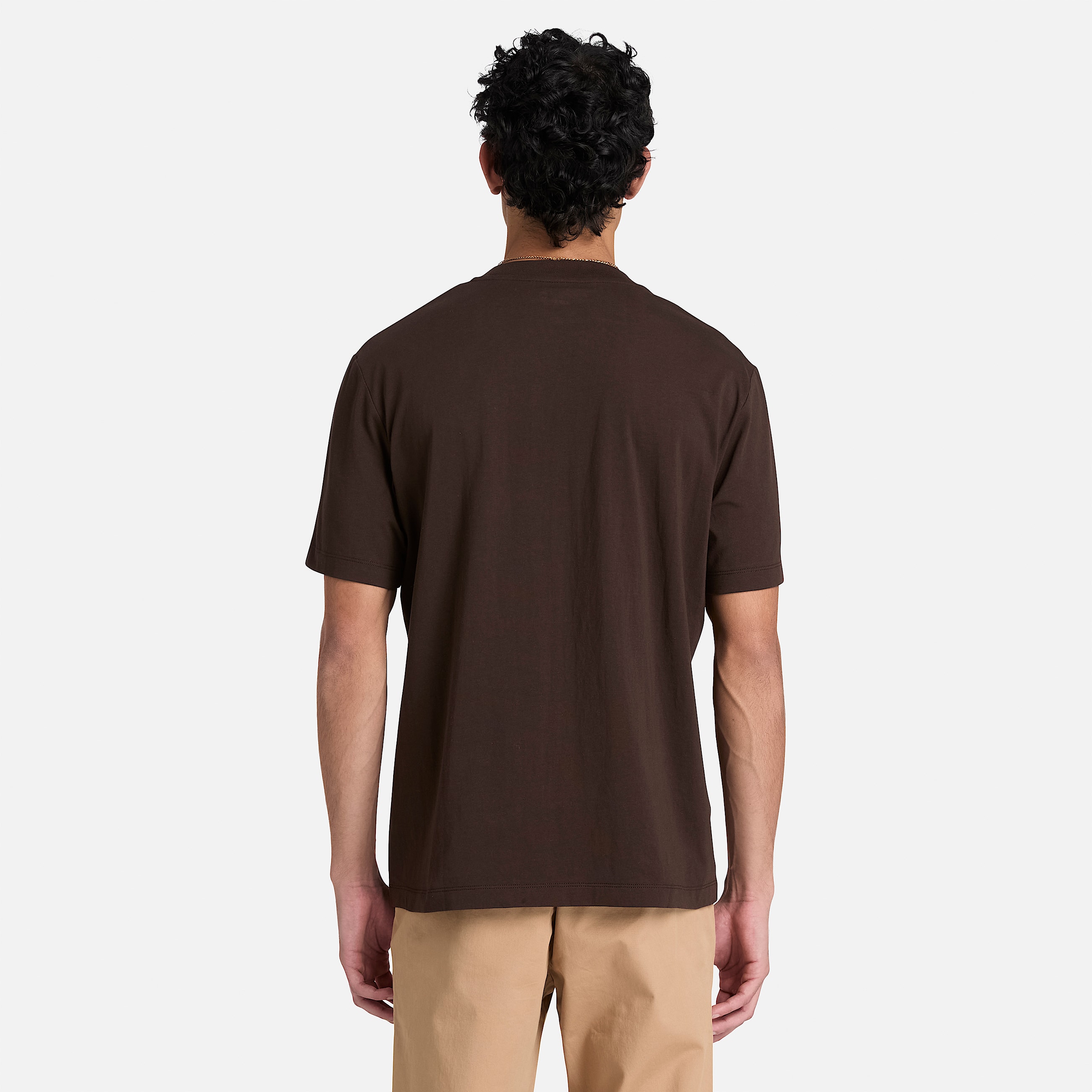 Mens Heritage Seal ShortSleeve TShirt TBL Dark Brown ALT8