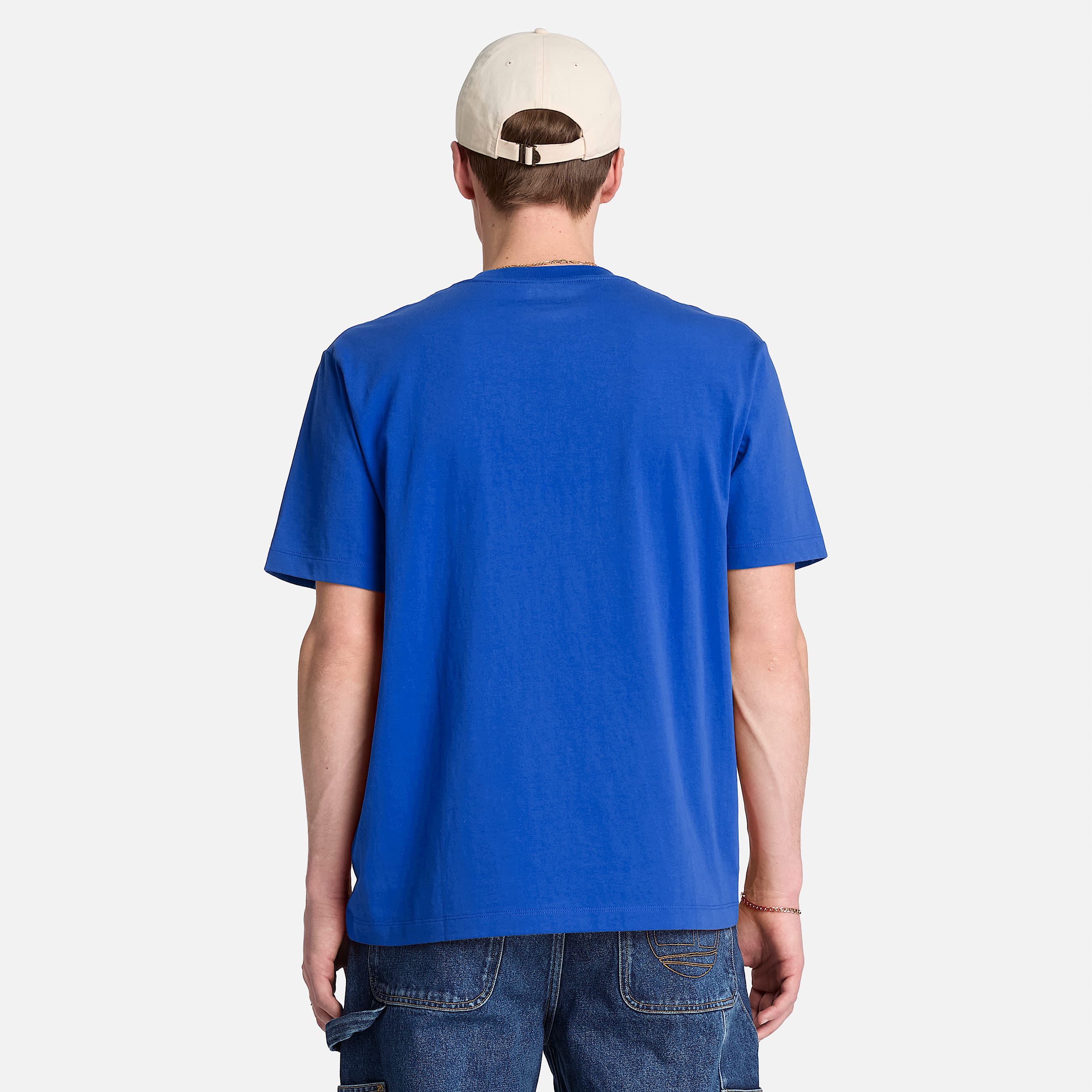 Mens Established 1973 Embroidered ShortSleeve TShirt TBL Cobalt Blue ALT8