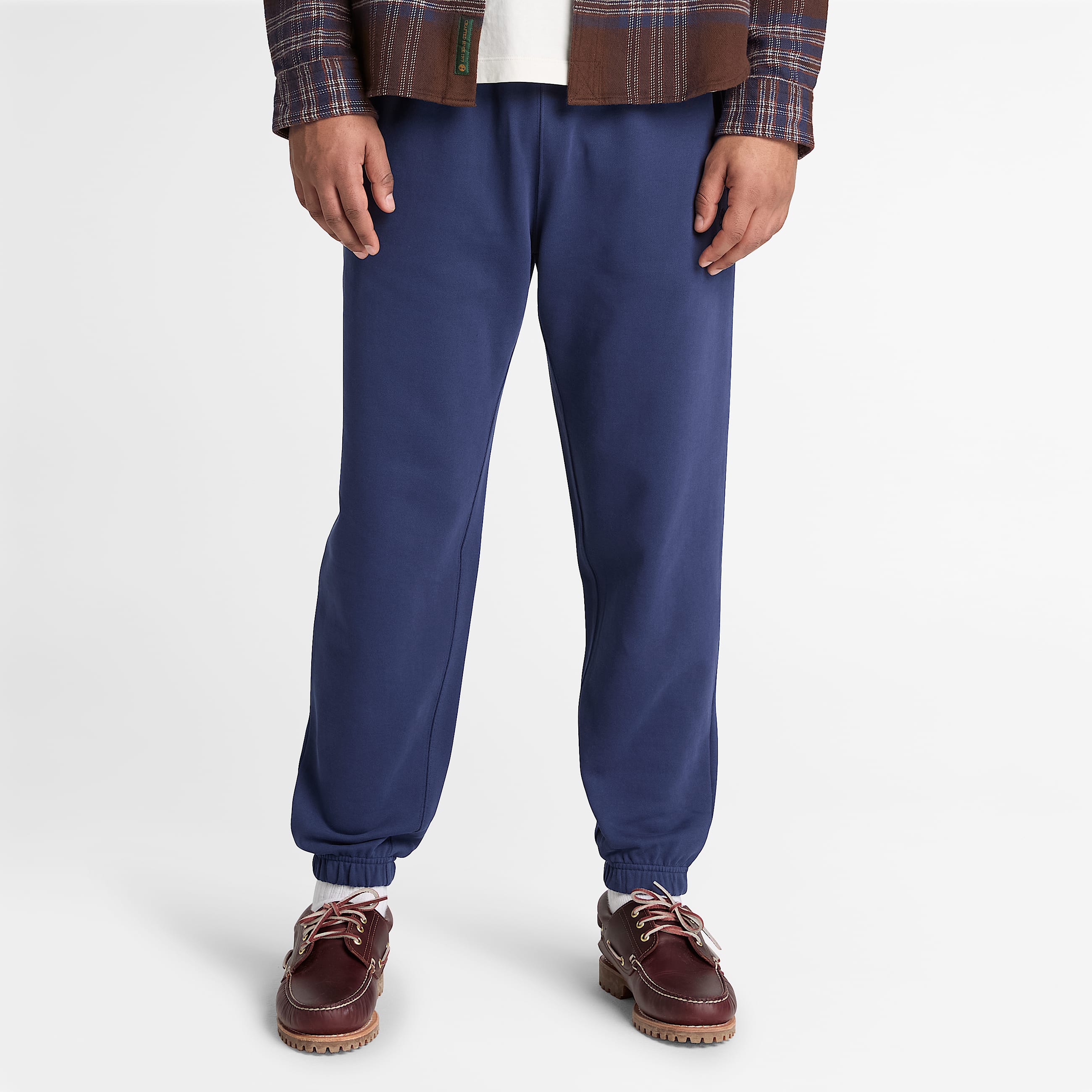 Mens Exeter River Tree Logo Sweatpant TBL Dark Navy ALT1