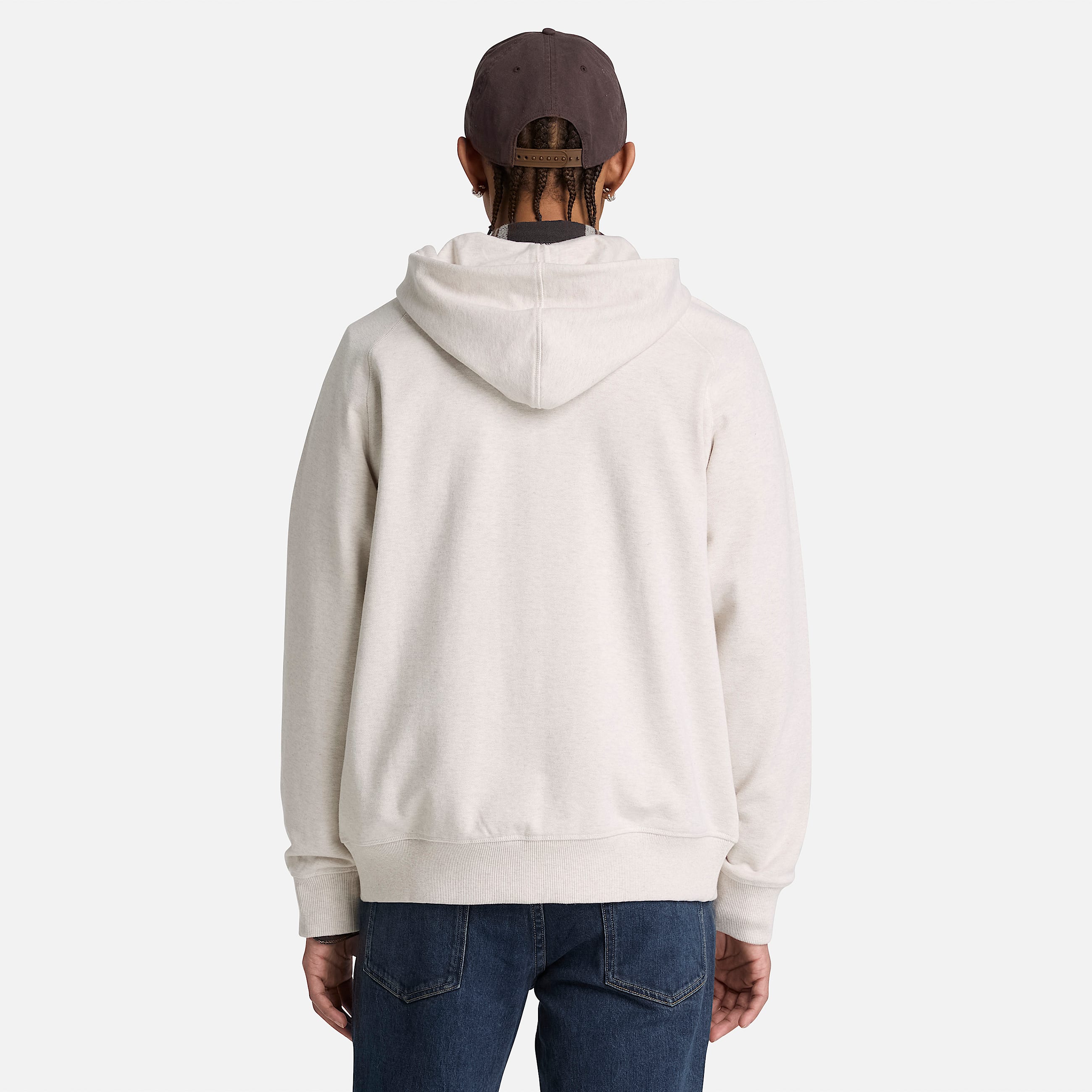 Mens Exeter River FullZip Hoodie TBL Light Oatmeal Heather ALT8