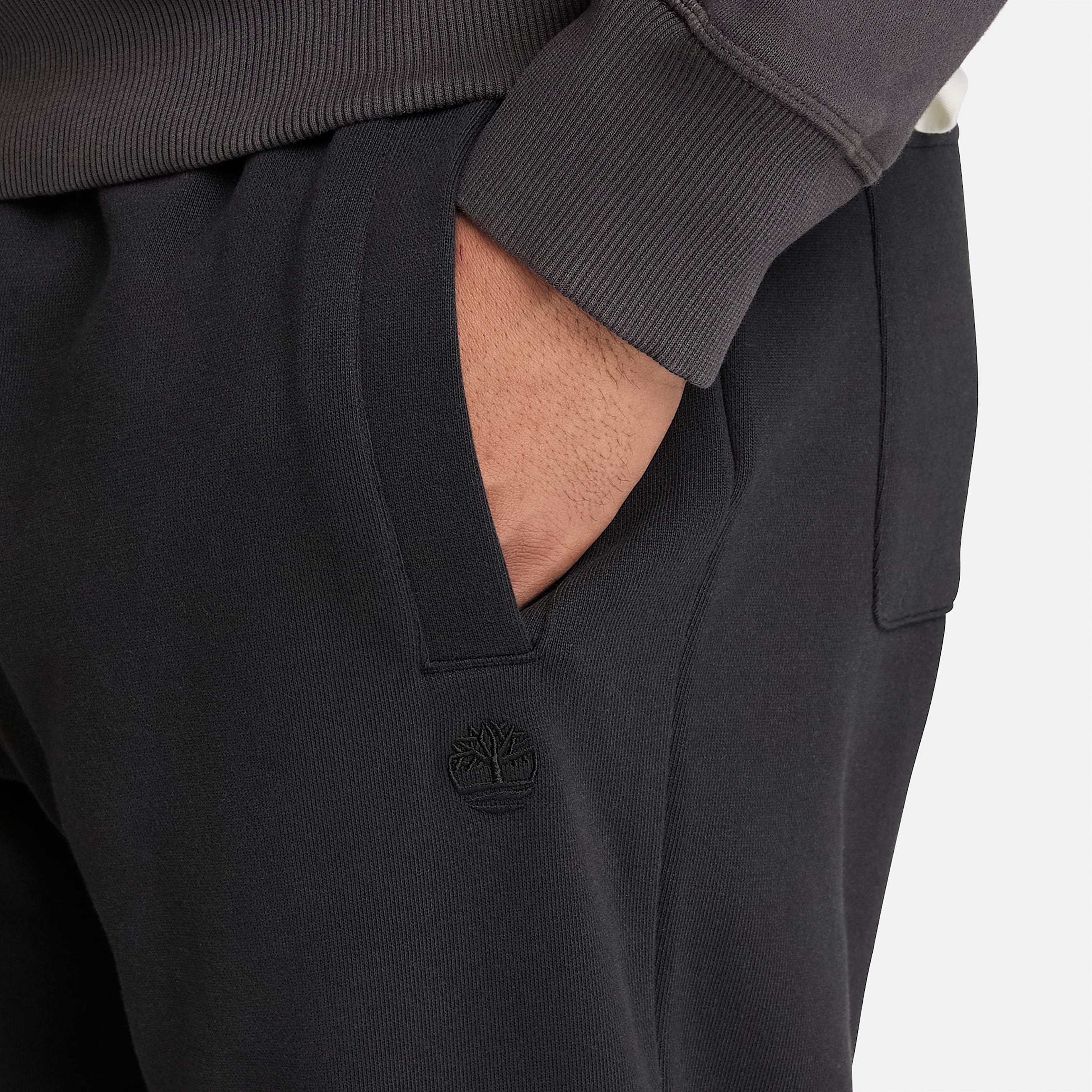 Mens Exeter River Tree Logo Sweatpant TBL Black ALT3