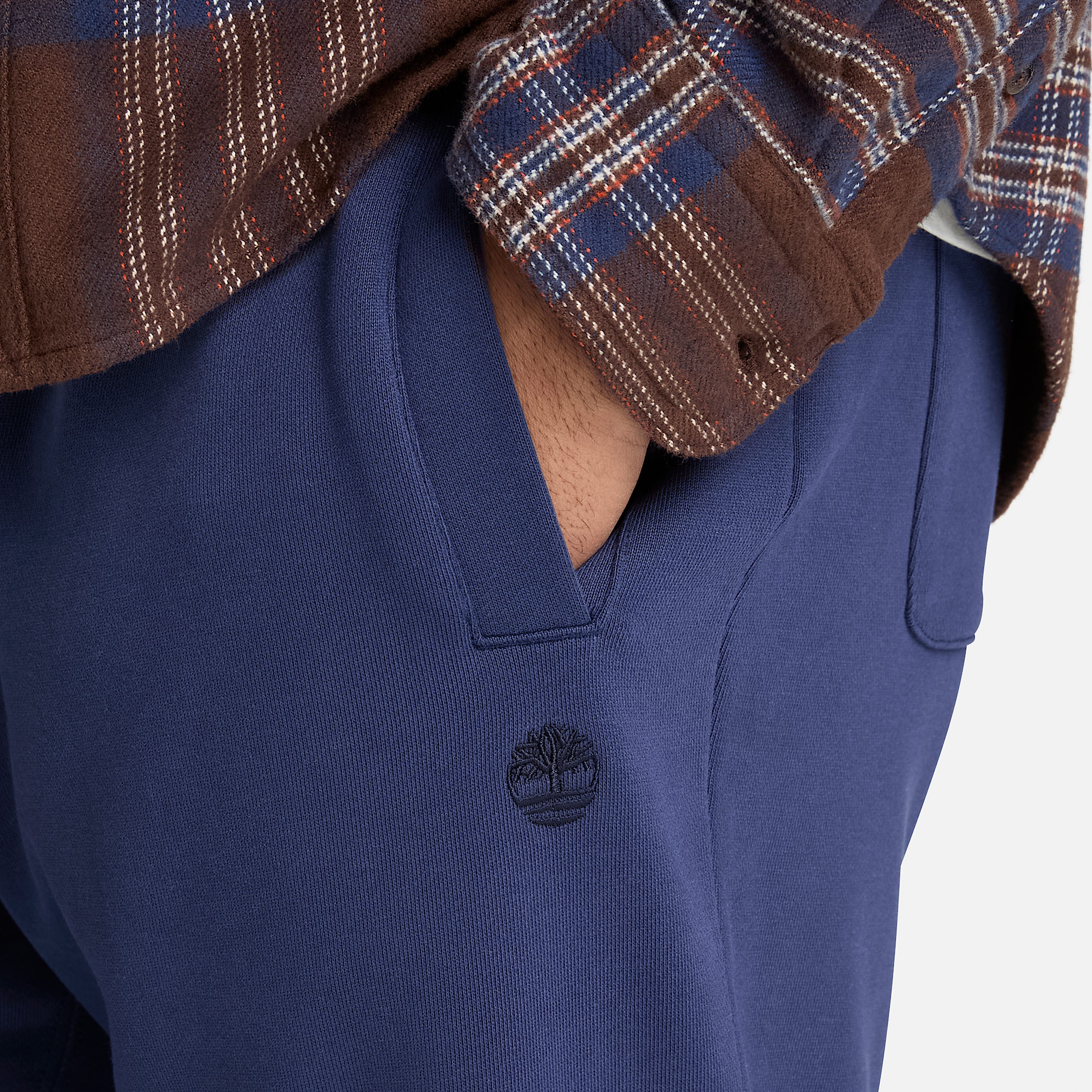 Mens Exeter River Tree Logo Sweatpant TBL Dark Navy ALT3