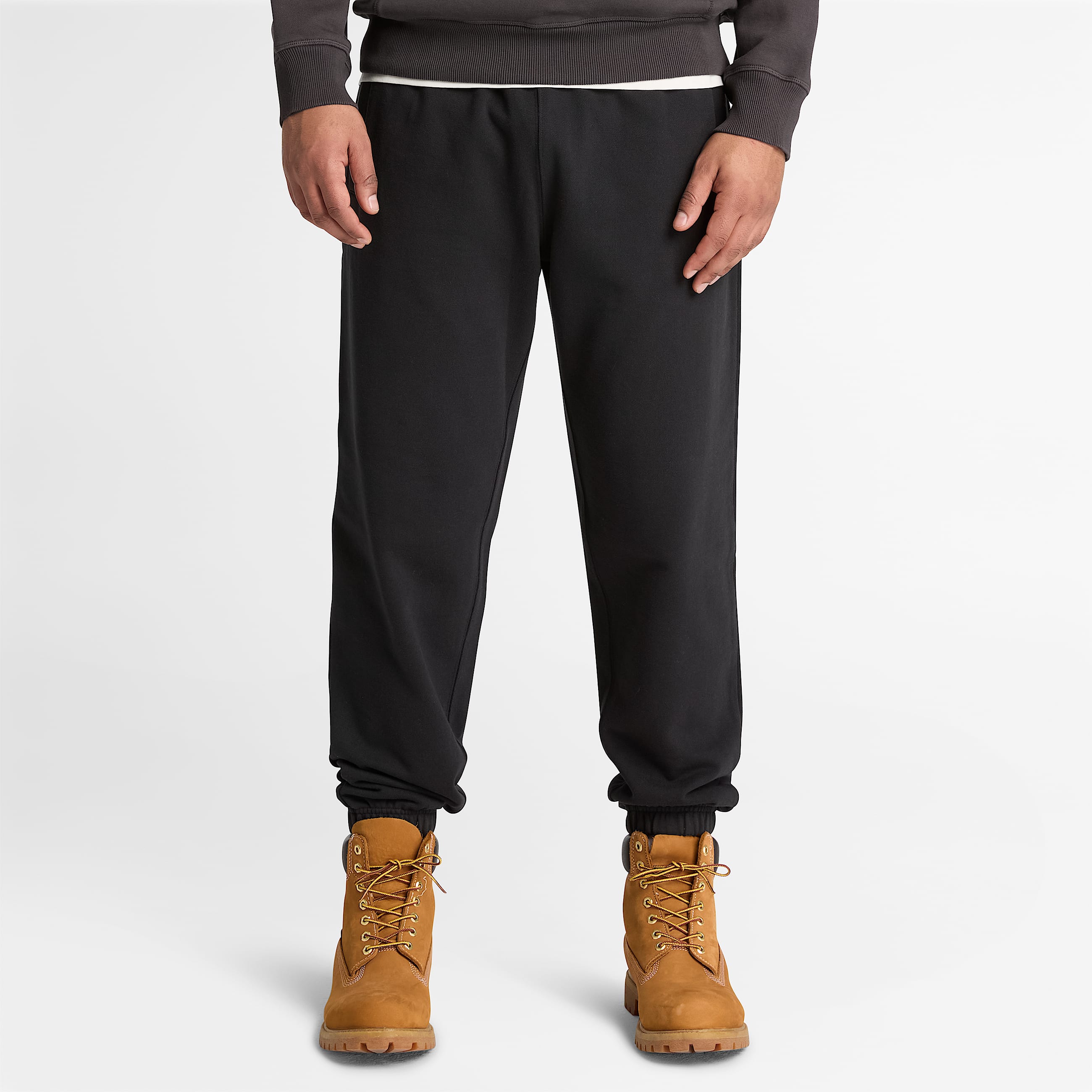 Mens Exeter River Tree Logo Sweatpant TBL Black ALT1
