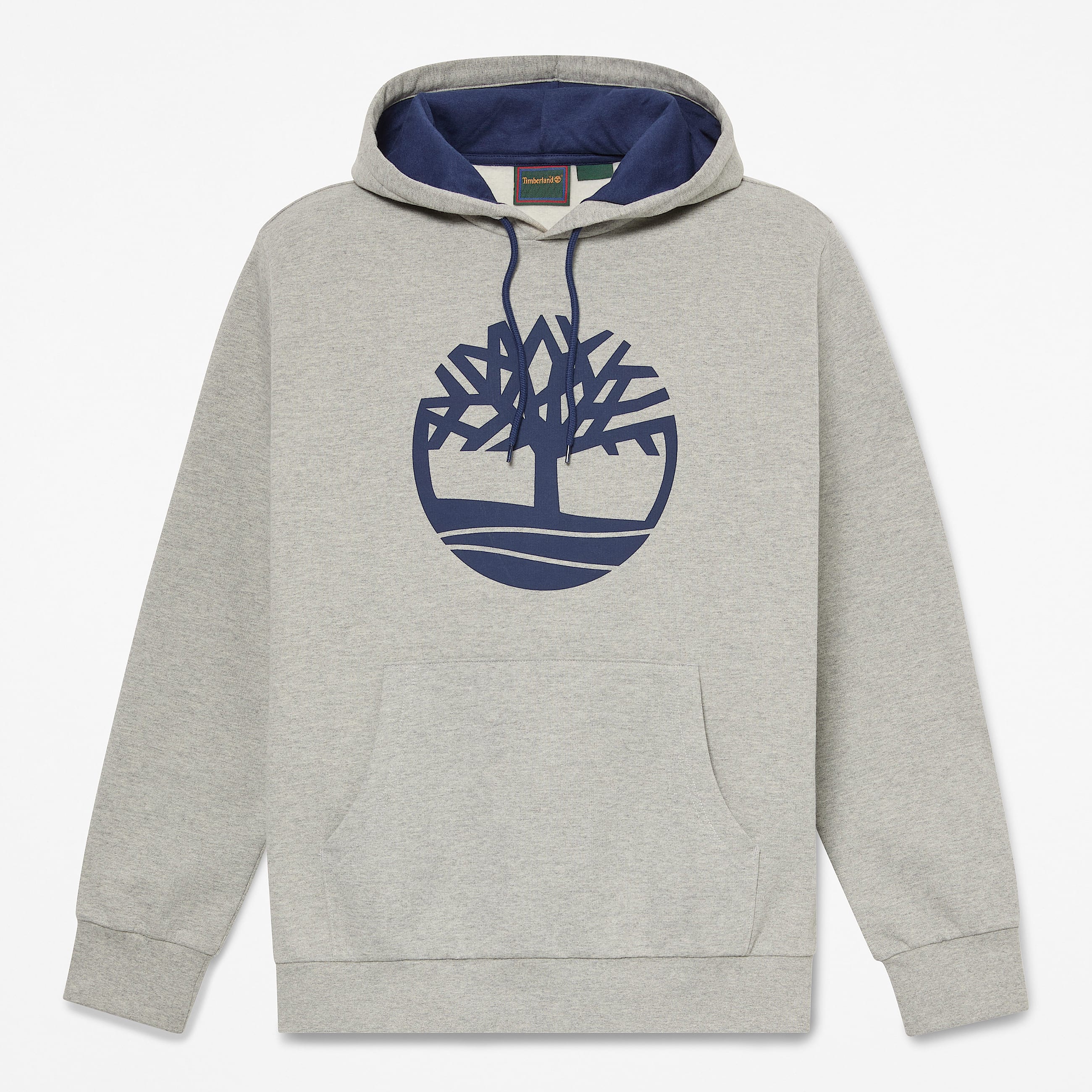 Mens Northwood Tree Logo Hoodie TBL Medium Grey Heather HERO