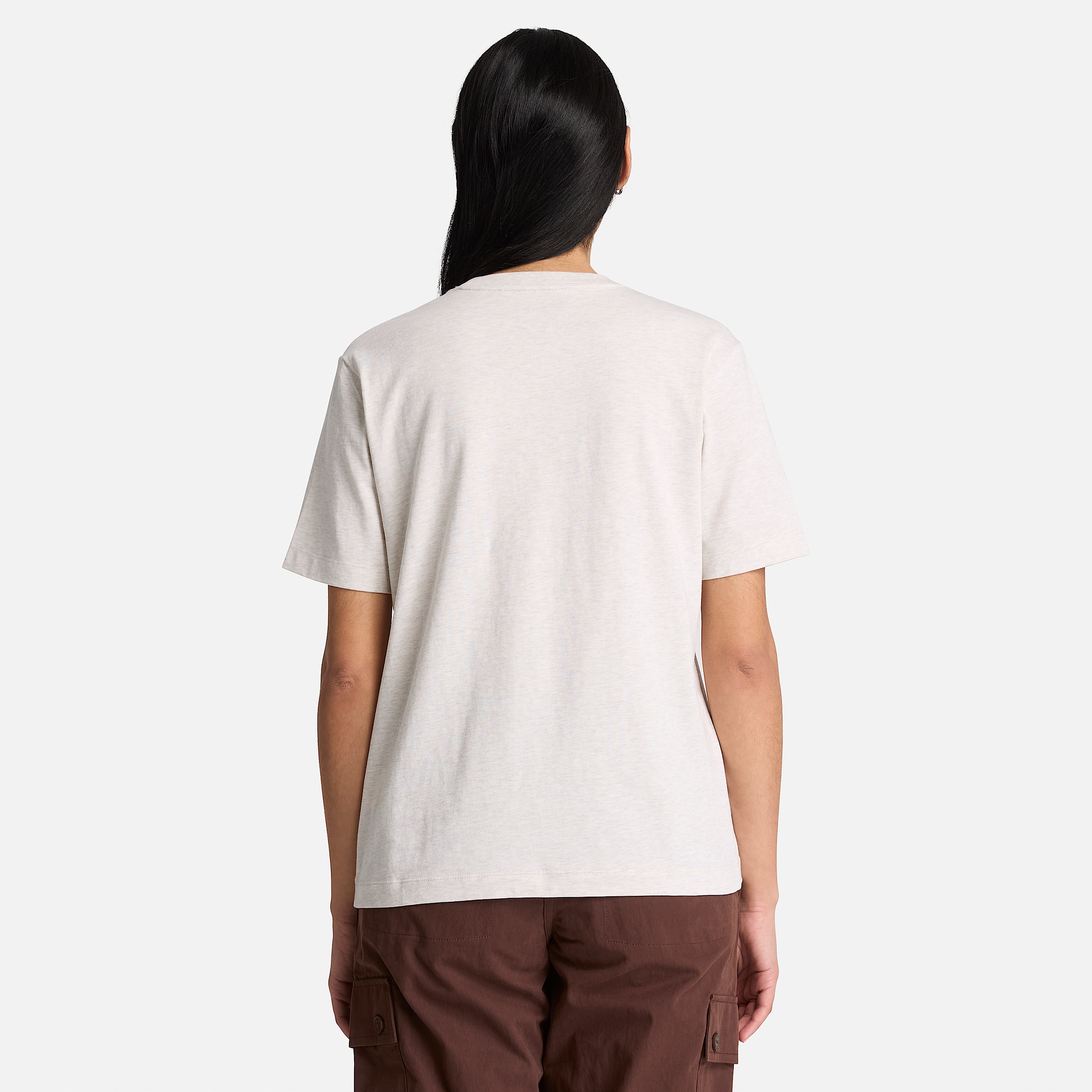 Womens Crafted Crew ShortSleeve TShirt TBL Light Oatmeal Heather ALT8