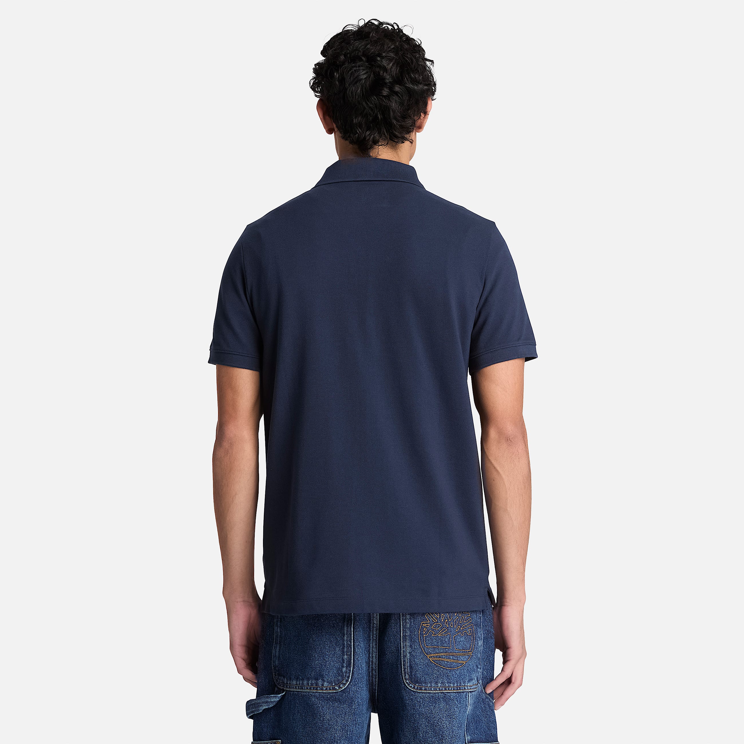 Mens Oyster River Regular ShortSleeve Polo TBL Dark Sapphire ALT8
