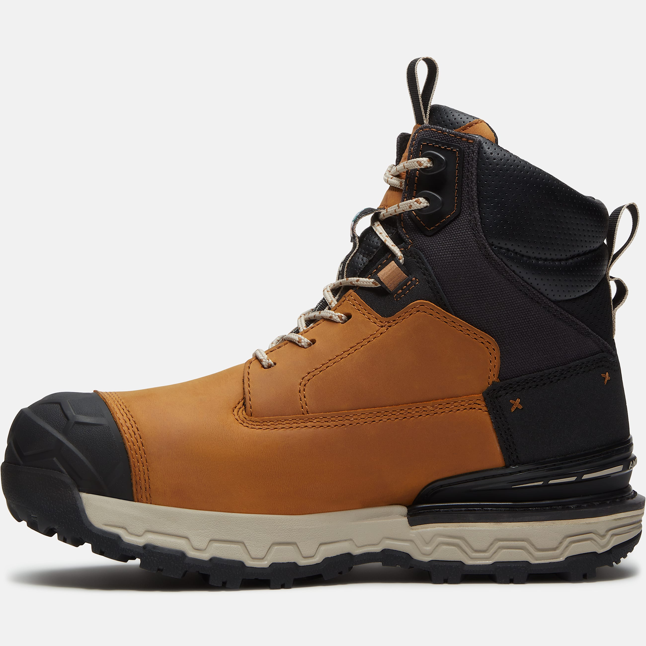 Mens Boondock Ultralight CSA 6 CompositeToe Waterproof Work Boot TBL Wheat FullGrainBlack ALT6