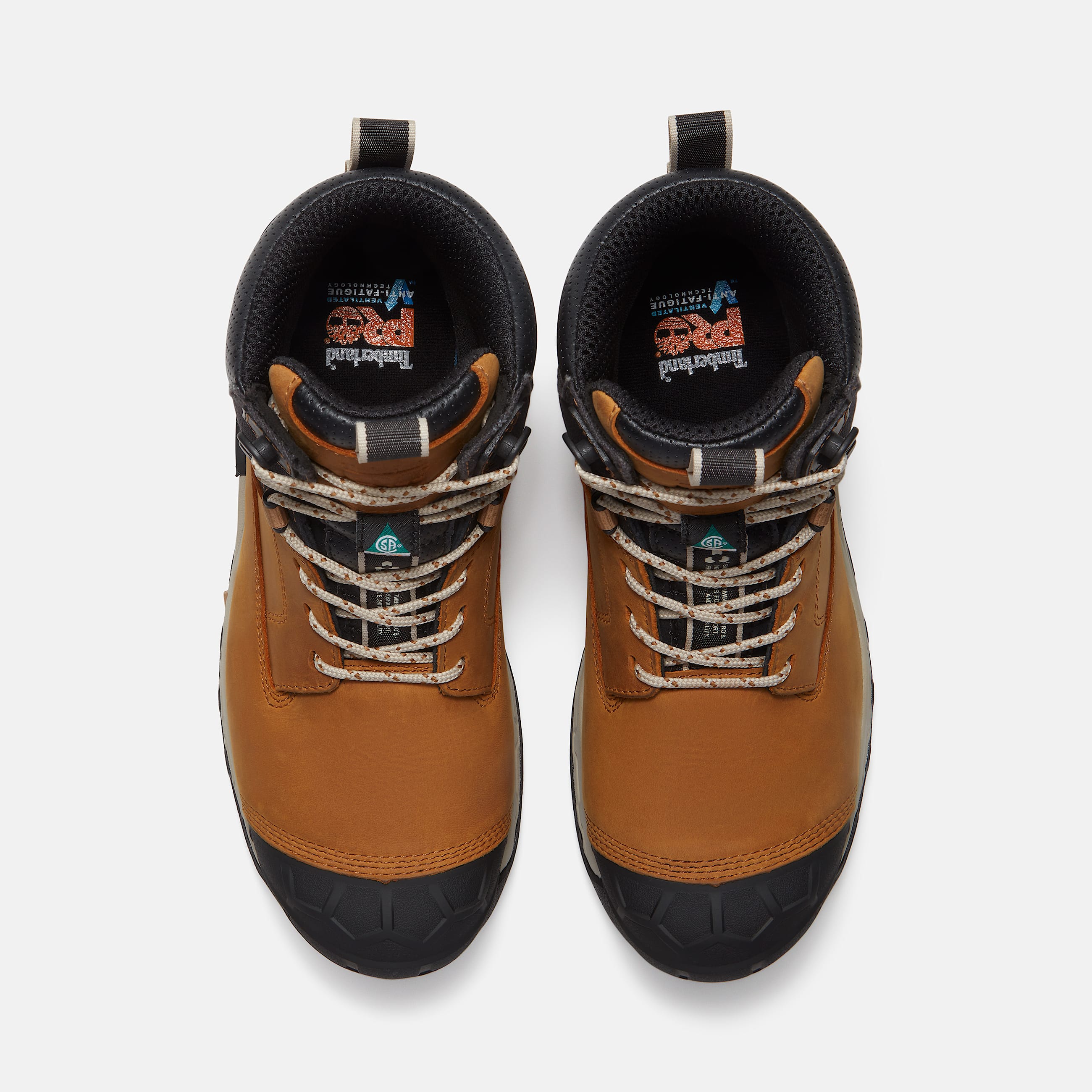 Mens Boondock Ultralight CSA 6 CompositeToe Waterproof Work Boot TBL Wheat FullGrainBlack ALT2
