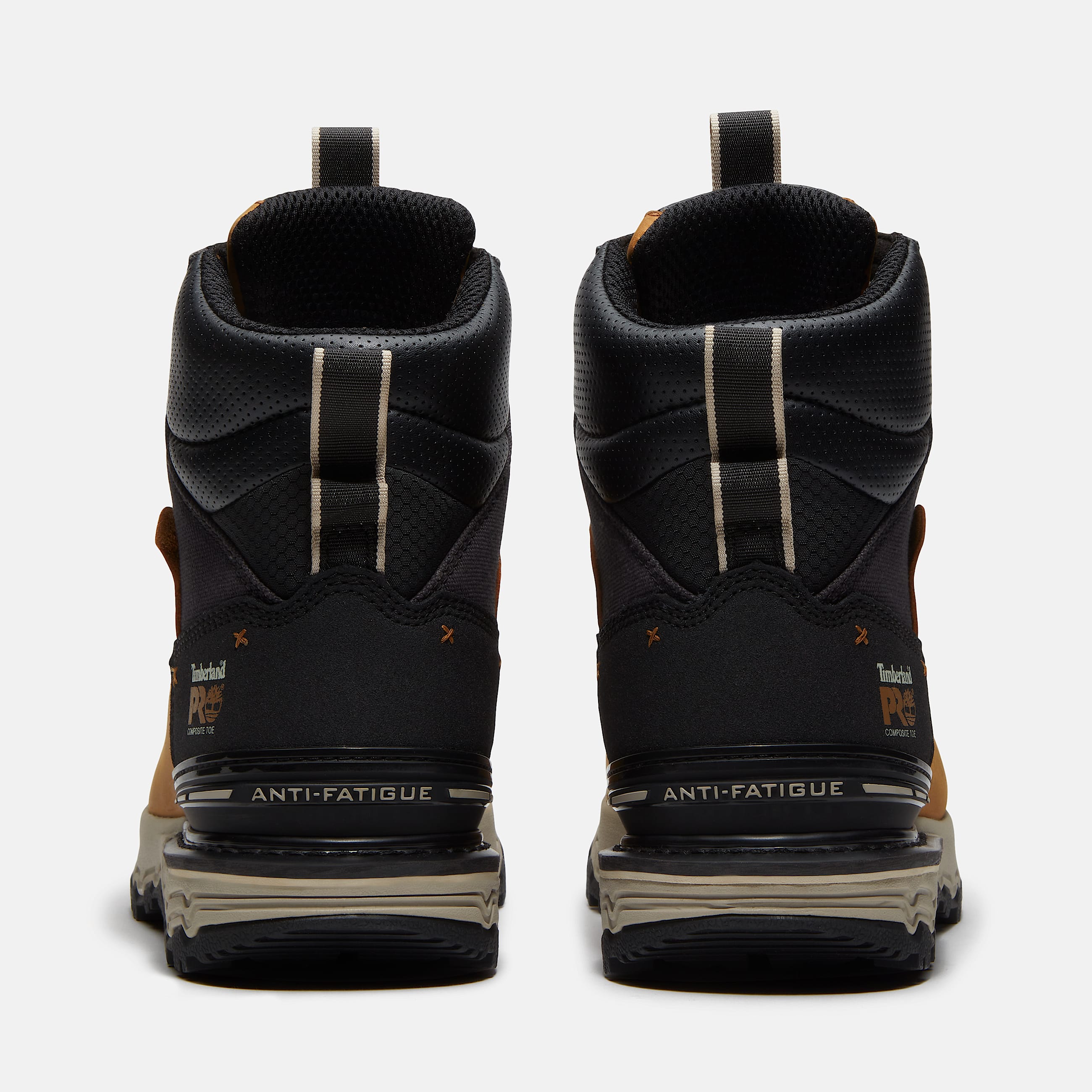 Mens Boondock Ultralight CSA 6 CompositeToe Waterproof Work Boot TBL Wheat FullGrainBlack ALT5
