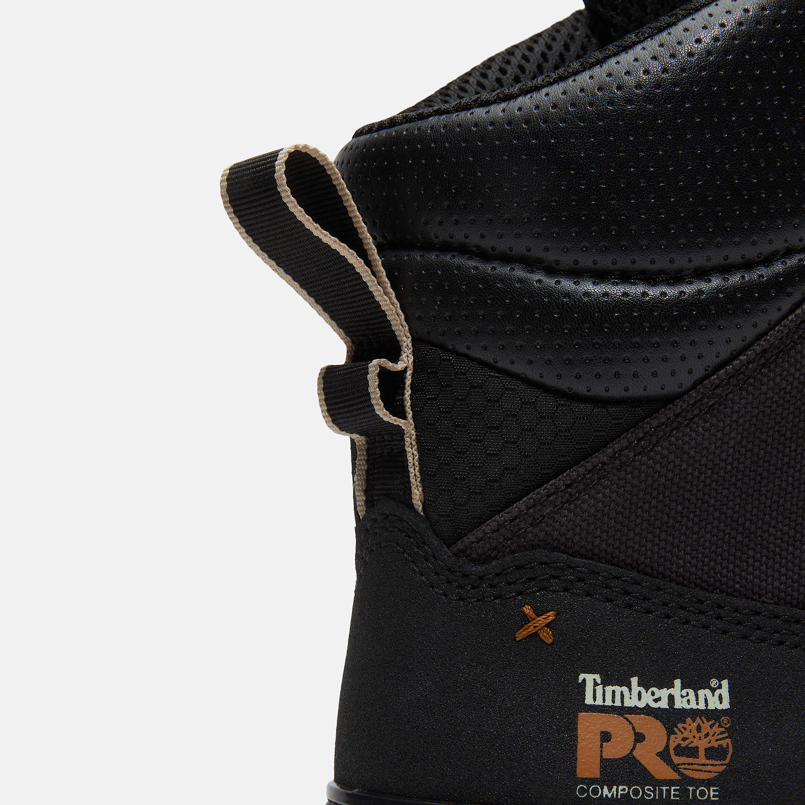 Mens Boondock Ultralight 6 CompositeToe Waterproof Work Boot TBL Wheat FullGrainBlack ALT7