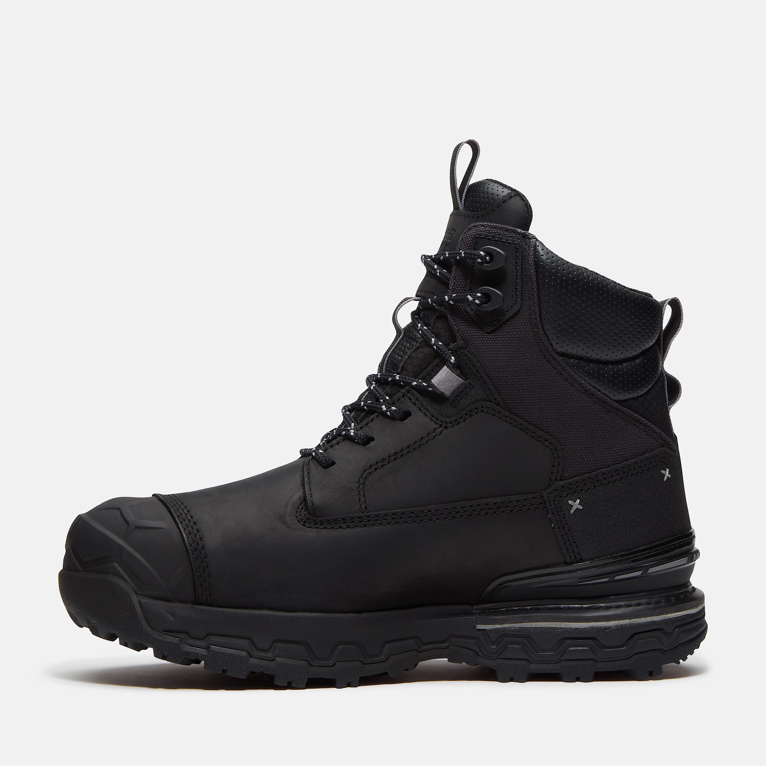 Mens Boondock Ultralight 6 CompositeToe Waterproof Work Boot TBL Black FullGrain ALT6