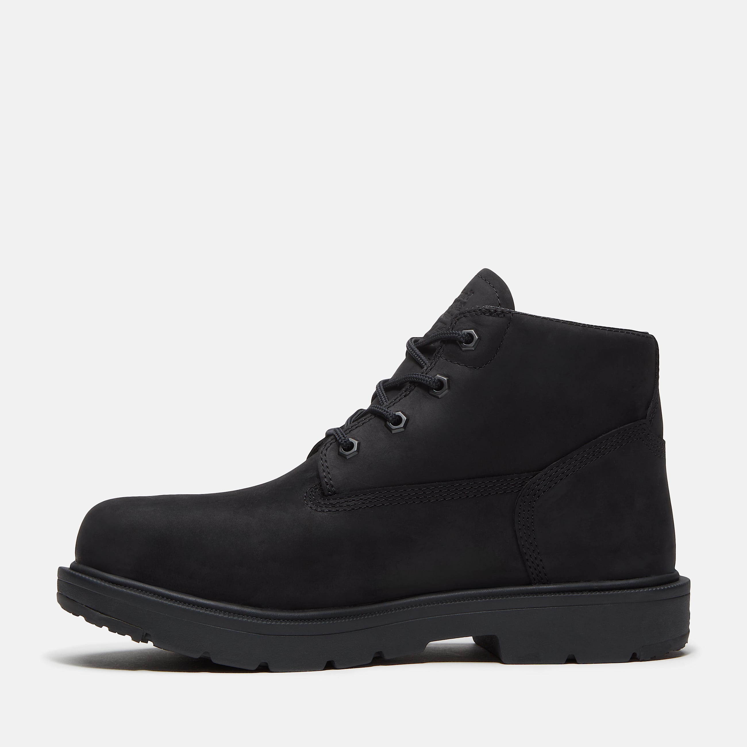 Mens Power Shift SlipResistant Chukka Boot TBL Black FullGrain ALT6