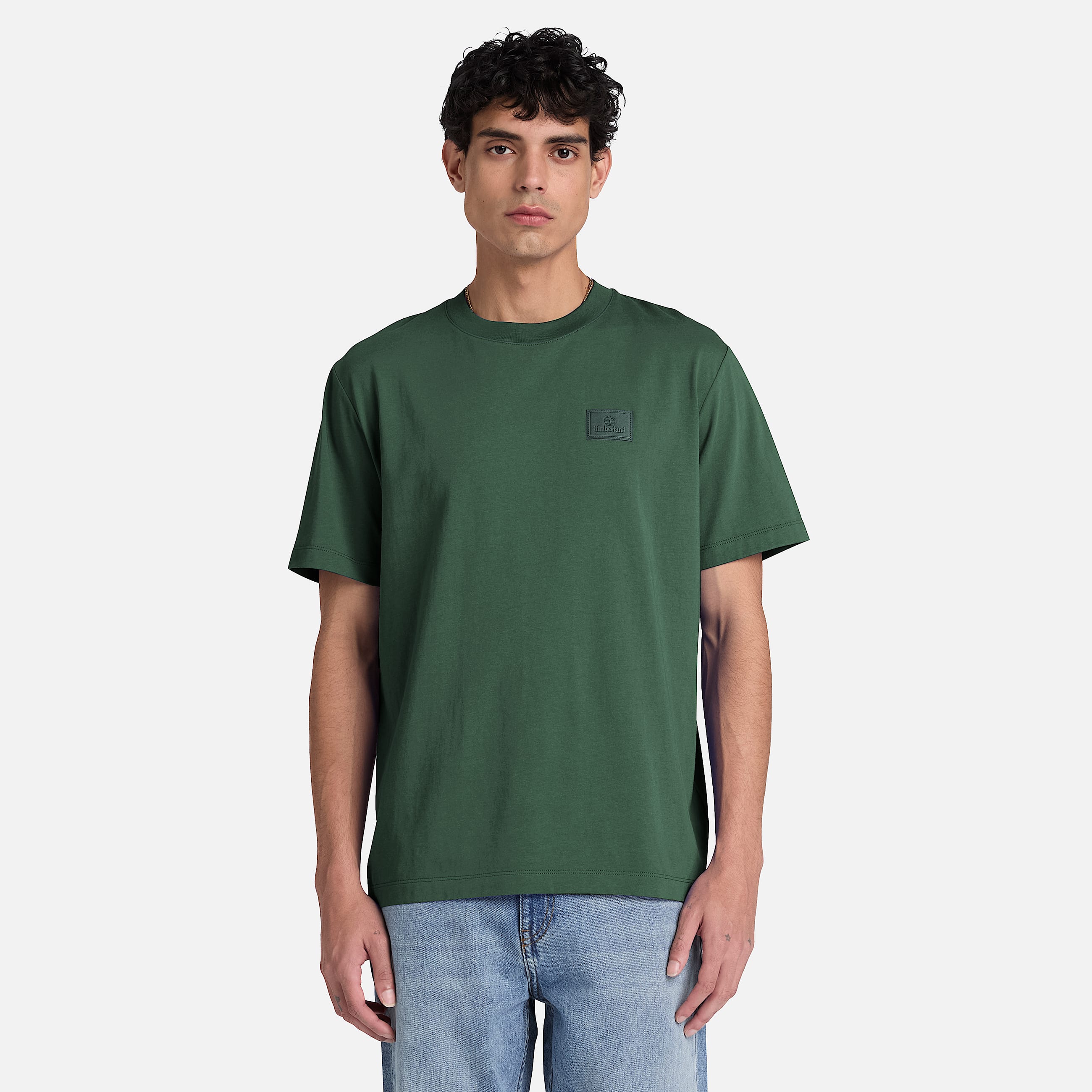 Mens Silicon Badge ShortSleeve TShirt TBL Sycamore ALT1