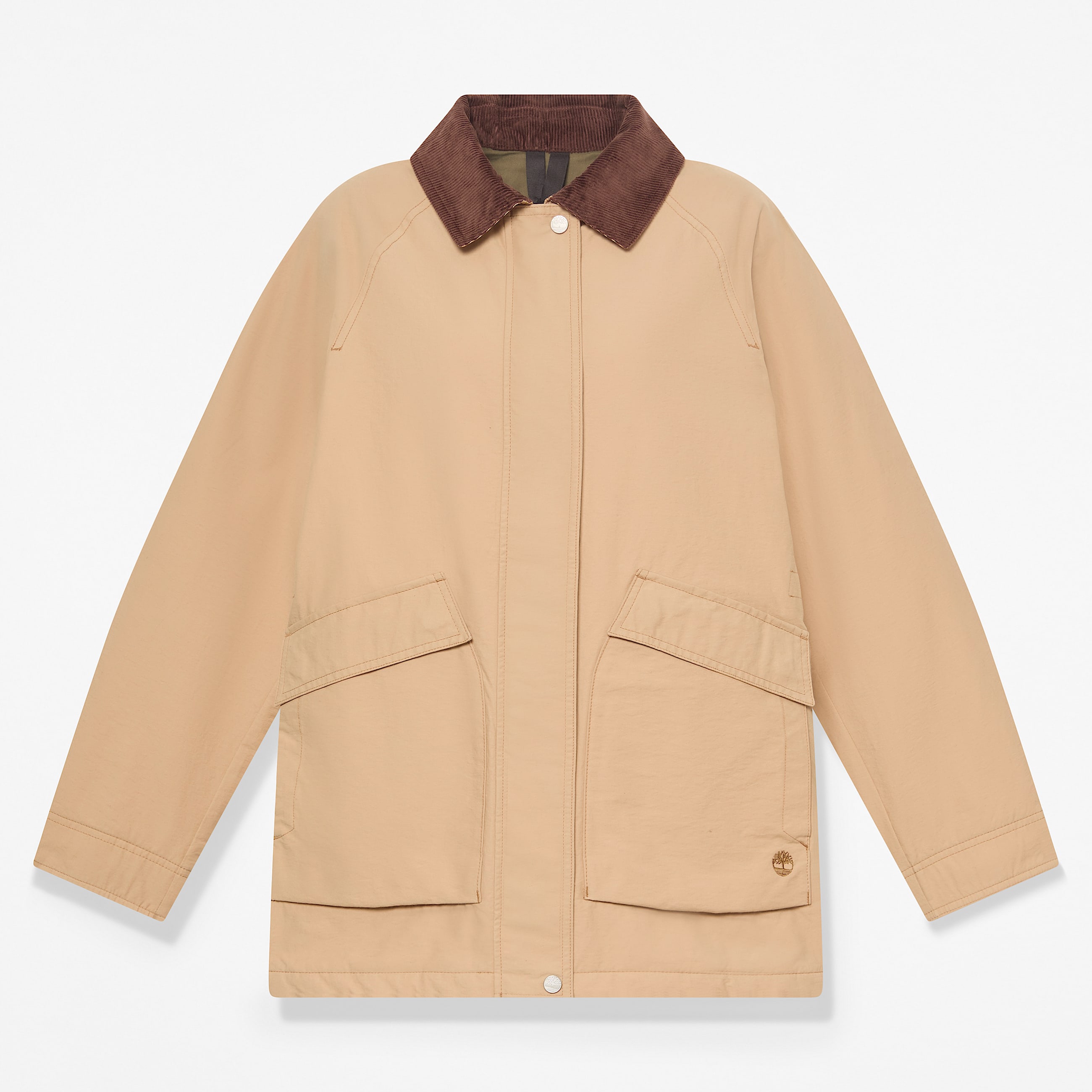 Womens Wenham WaterRepellent Insulated Barn Coat TBL Earth Brown HERO