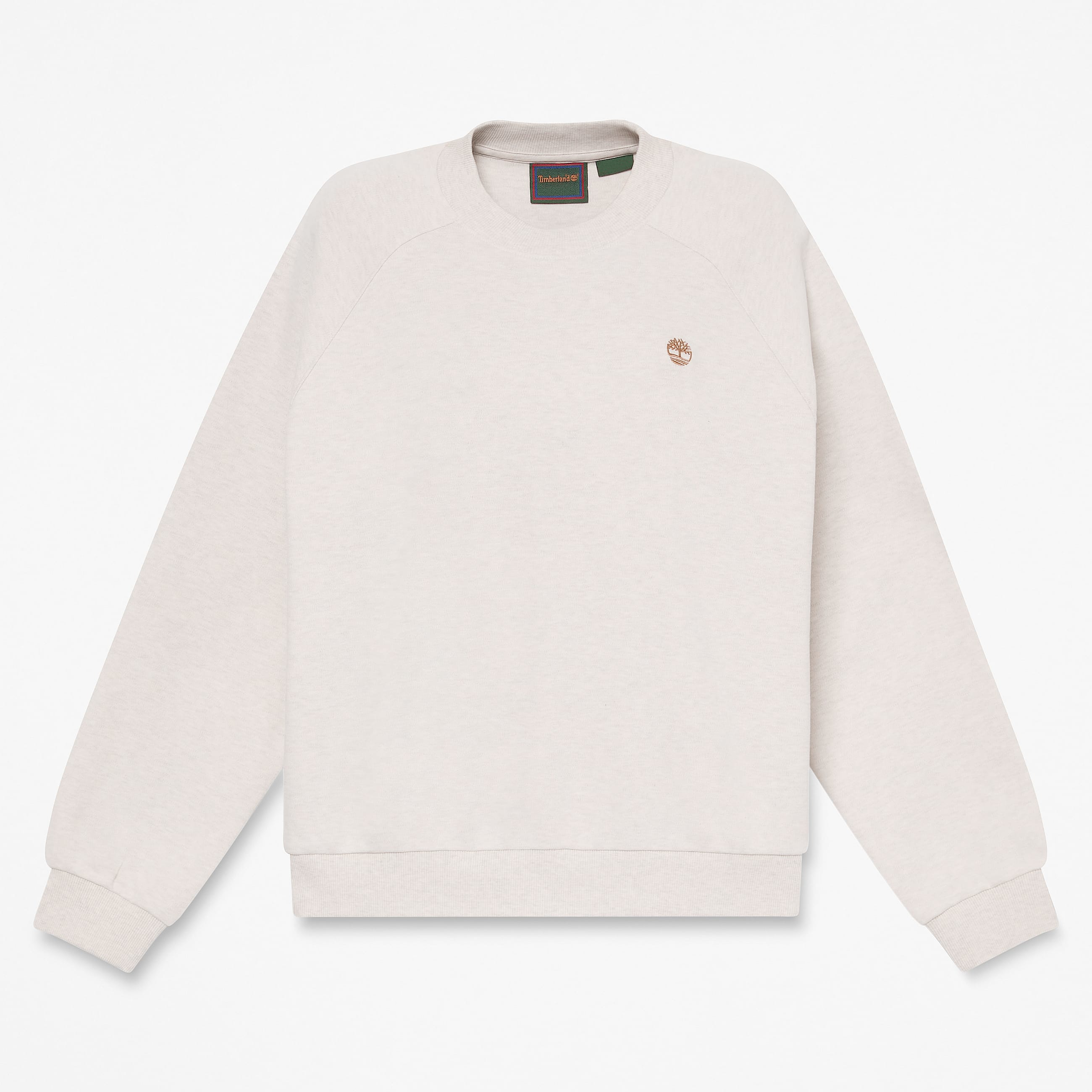 Womens Crafted Crew Sweatshirt TBL Light Oatmeal Heather HERO
