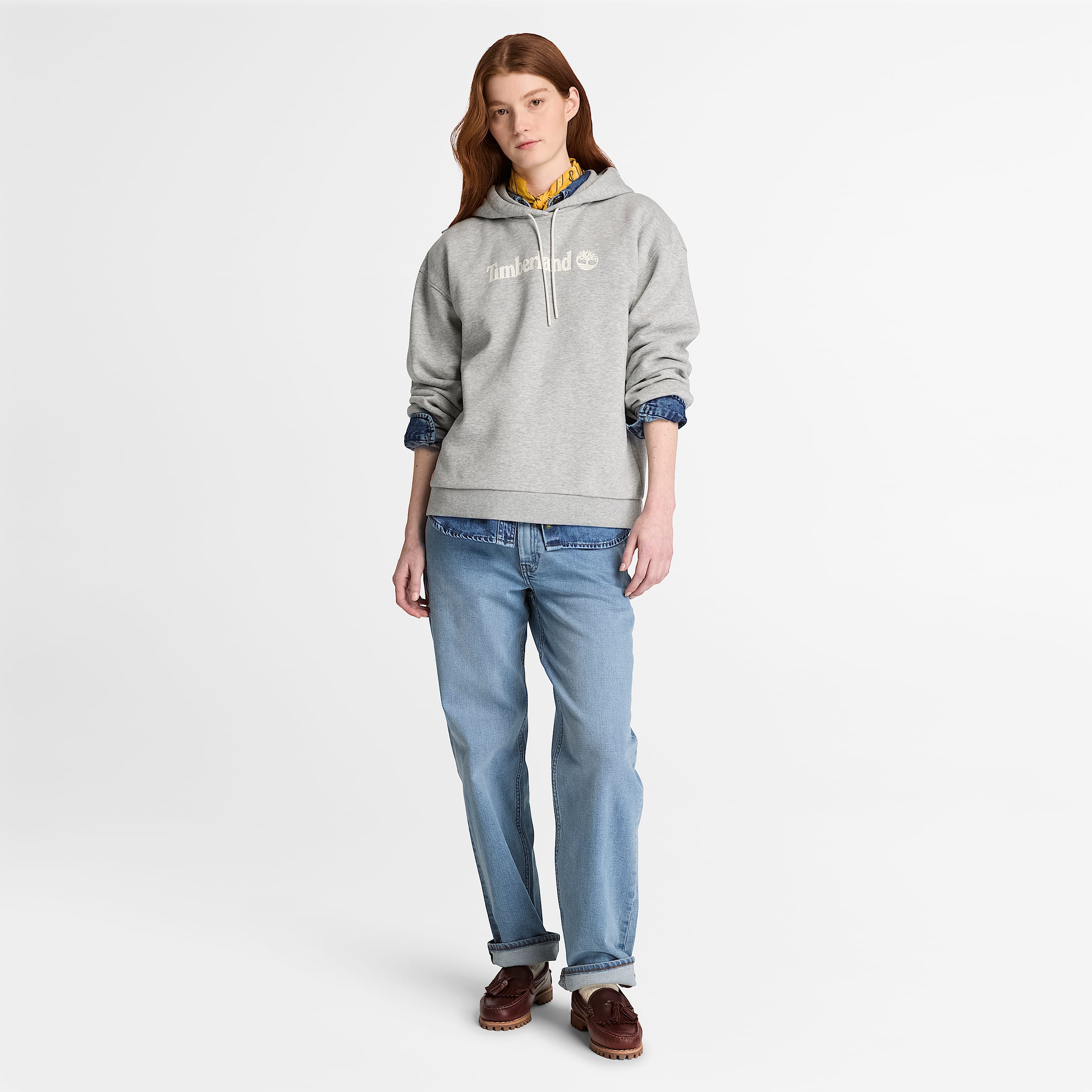 Womens Northwood Hoodie TBL Medium Grey Heather ALT2