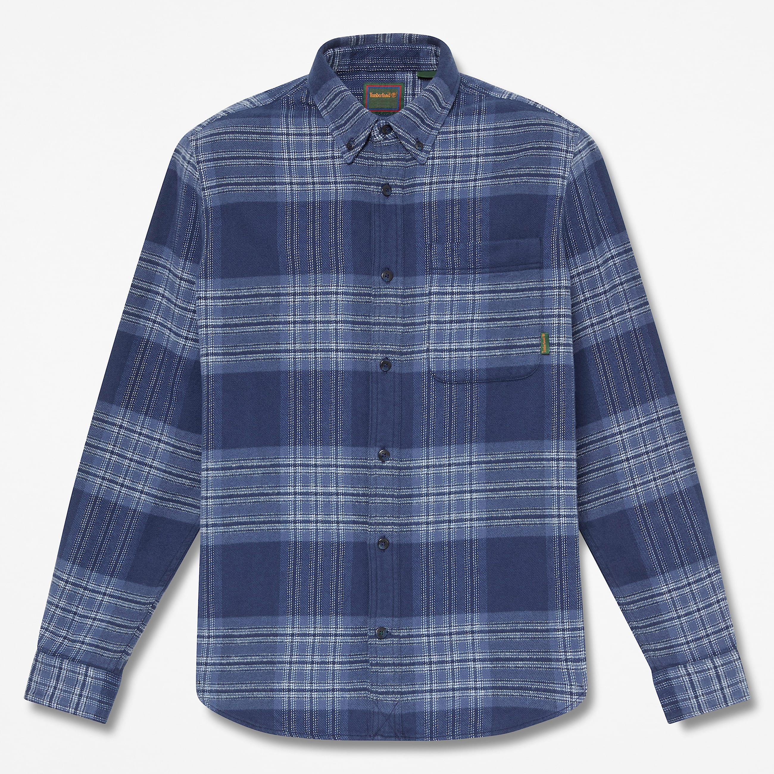 Indigo Check Regular Shirt TBL Dark Navy HERO