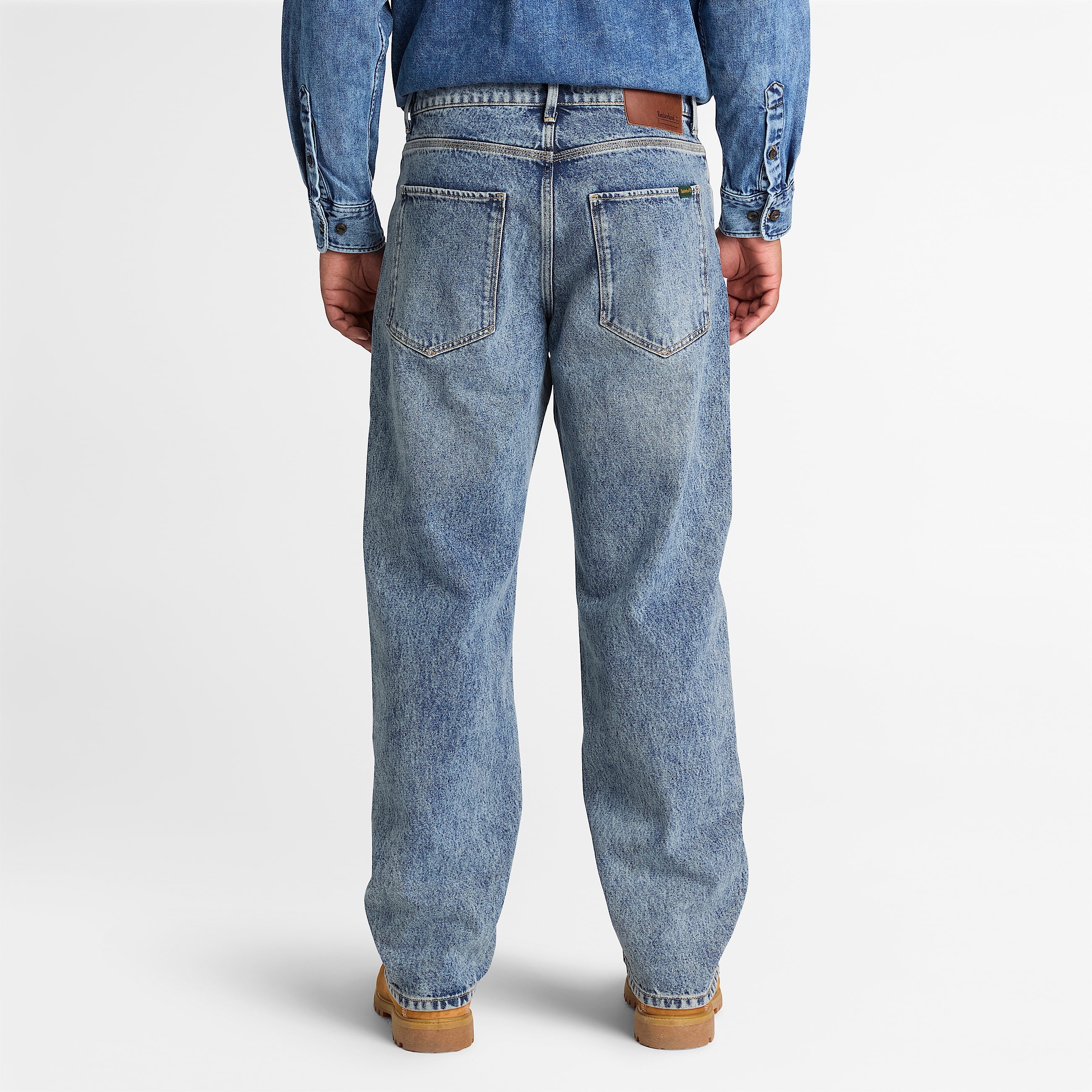 Mens Relaxed Denim Pant TBL Glacier Tint Wash ALT8