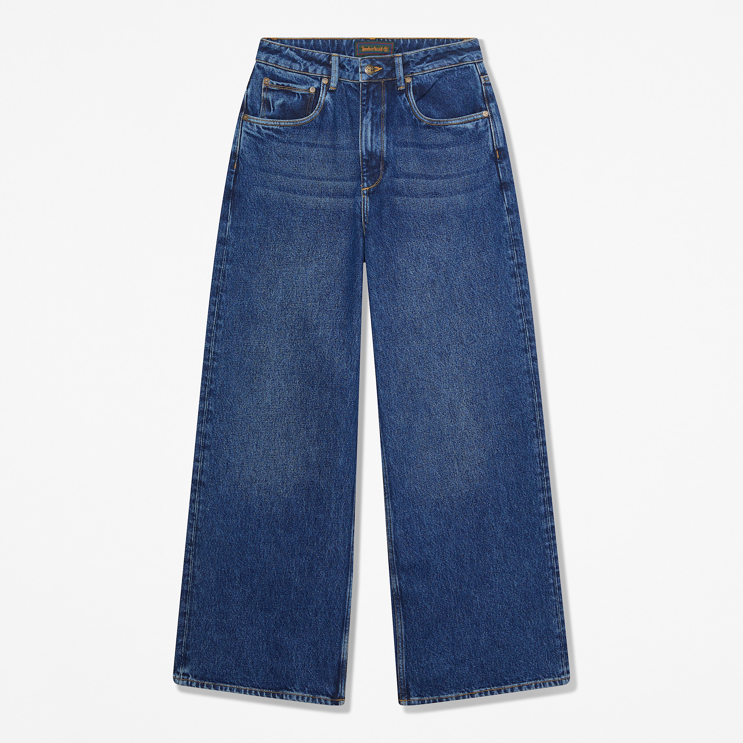 Womens Wide Leg Denim Pant TBL Harbour Blue Wash Reverse HERO