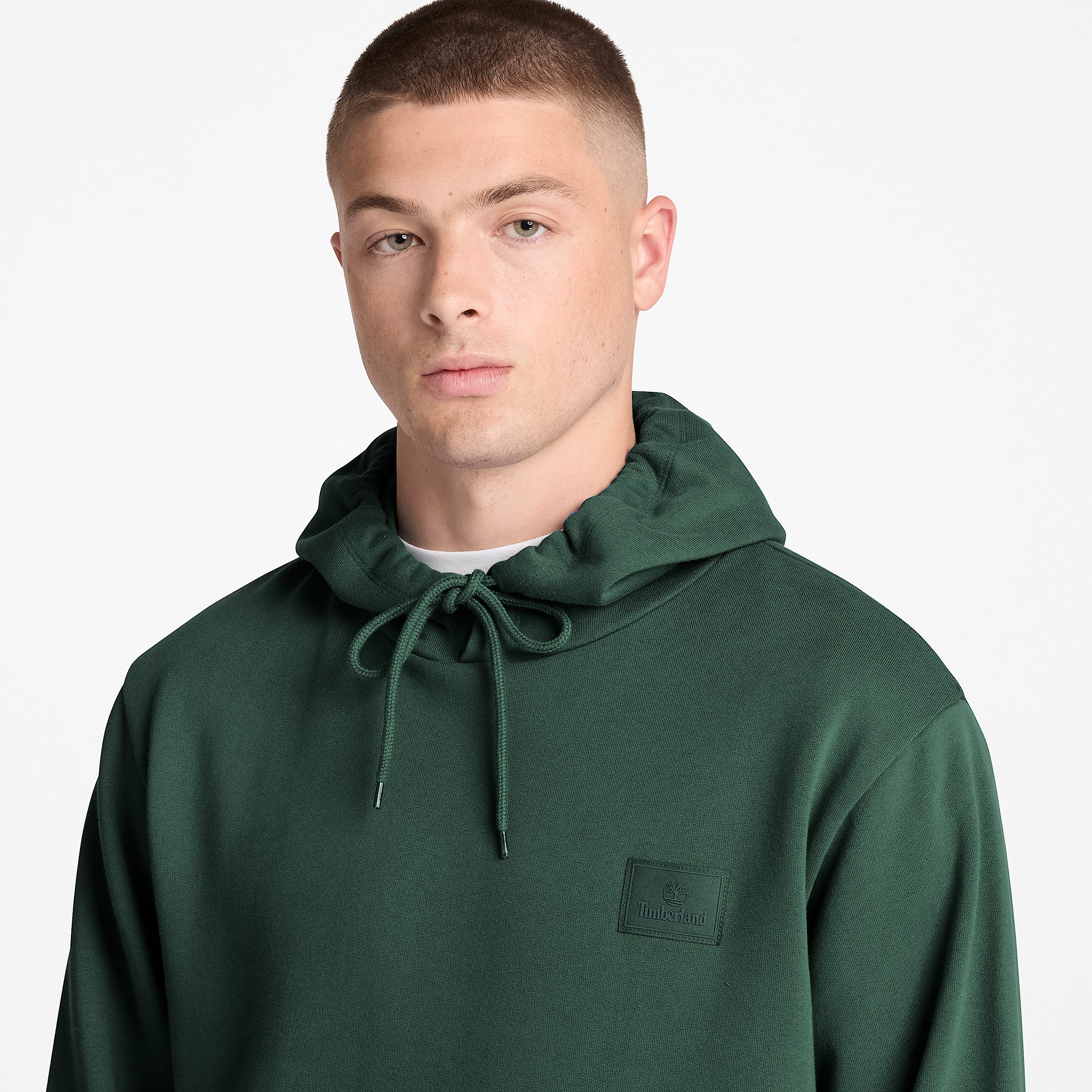 Mens Silicon Badge Hoodie TBL Sycamore ALT3