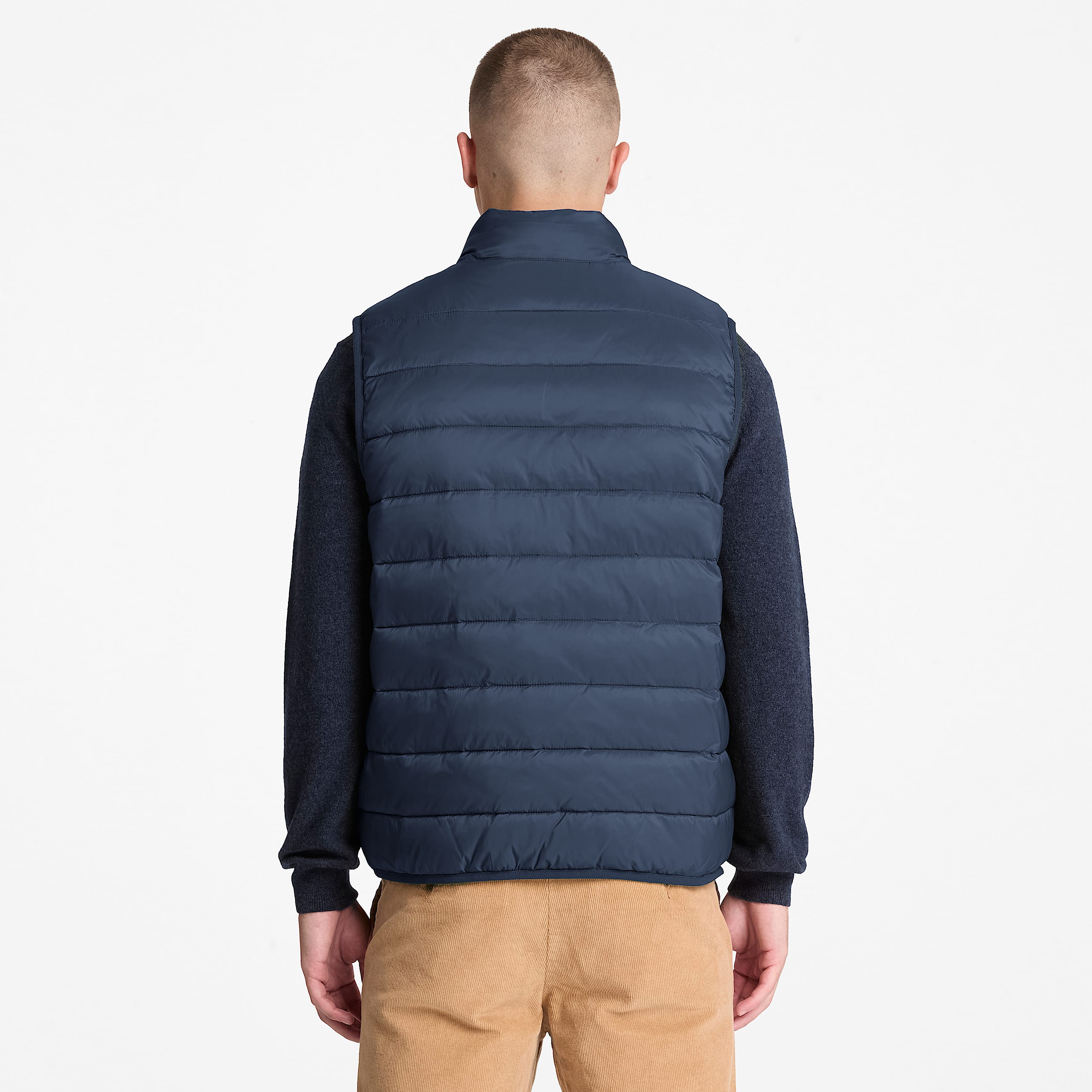 Mens Lightweight Puffer Vest TBL Dark Sapphire ALT8