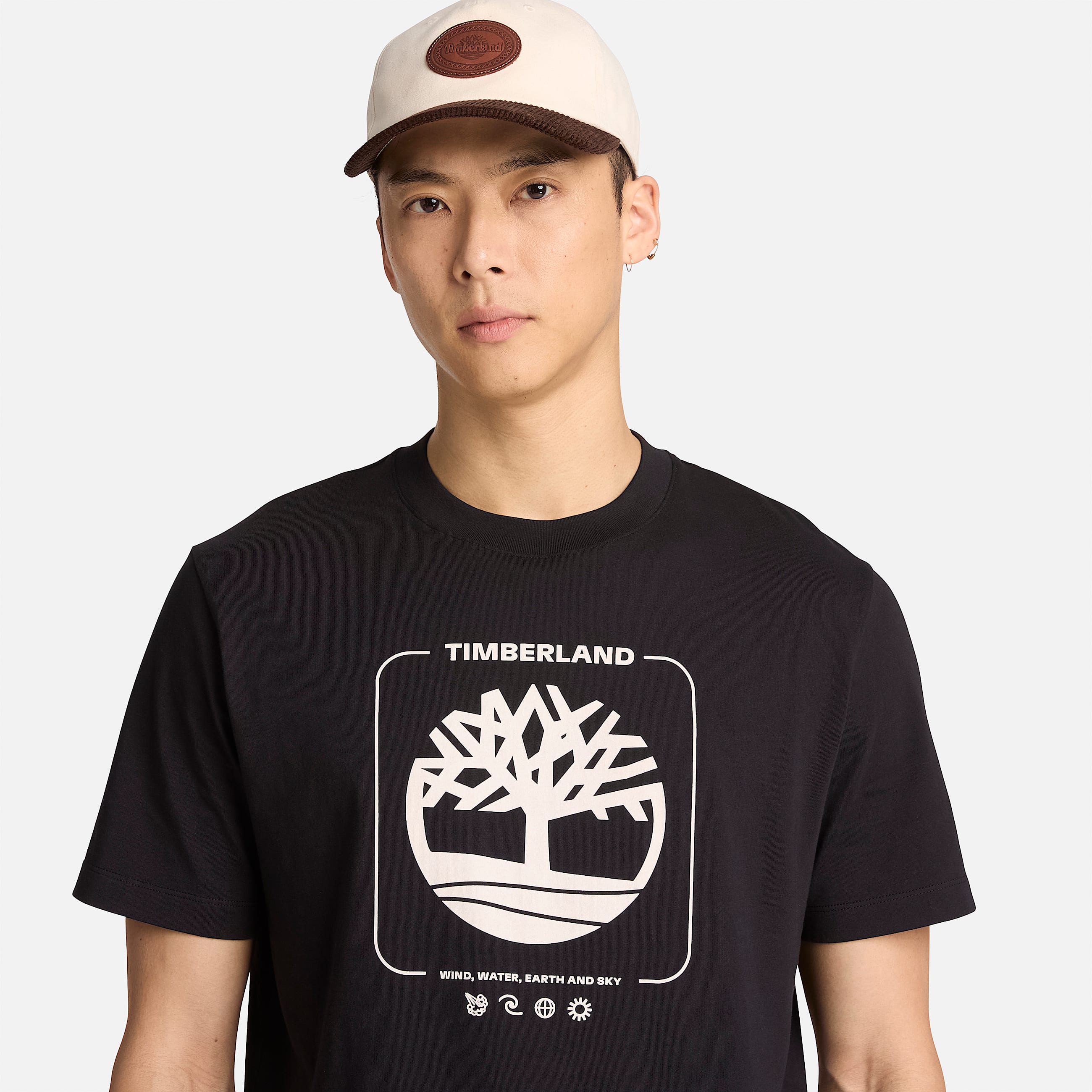 Mens Tree Graphic TShirt TBL Black ALT3