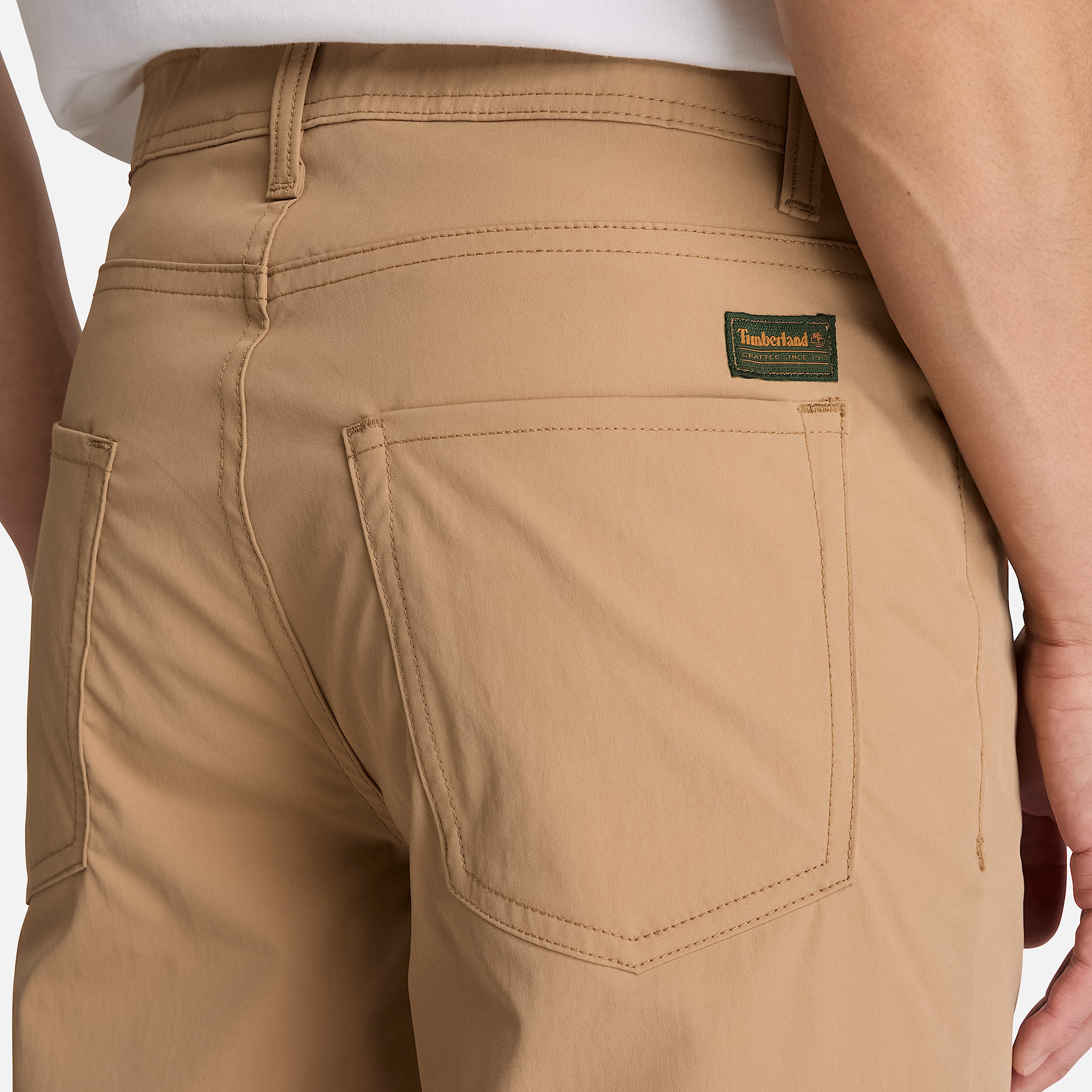Mens Water Repellent Stretch Pant TBL Khaki ALT3