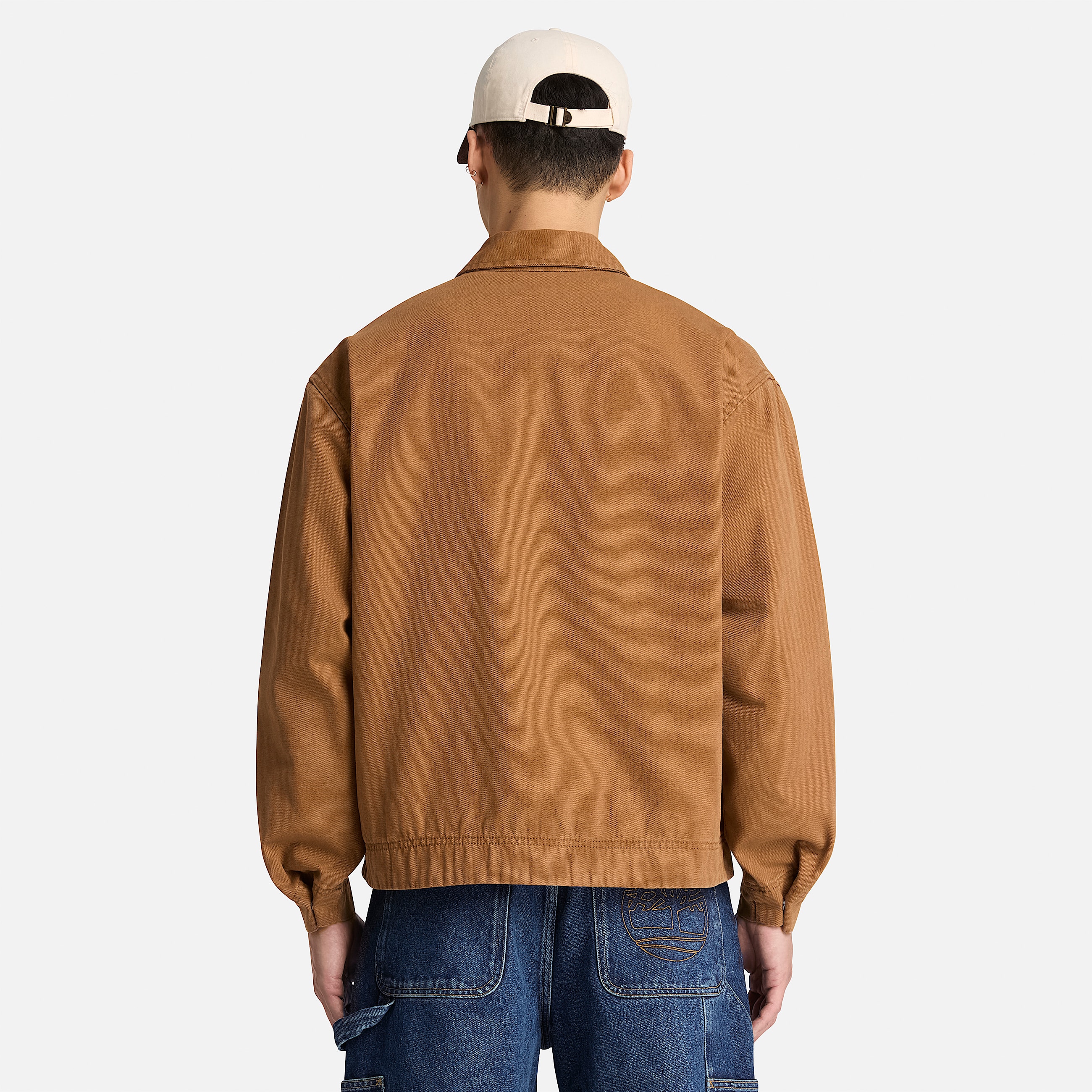 Manteau en toile pour hommes TBL Bl fonc ALT8