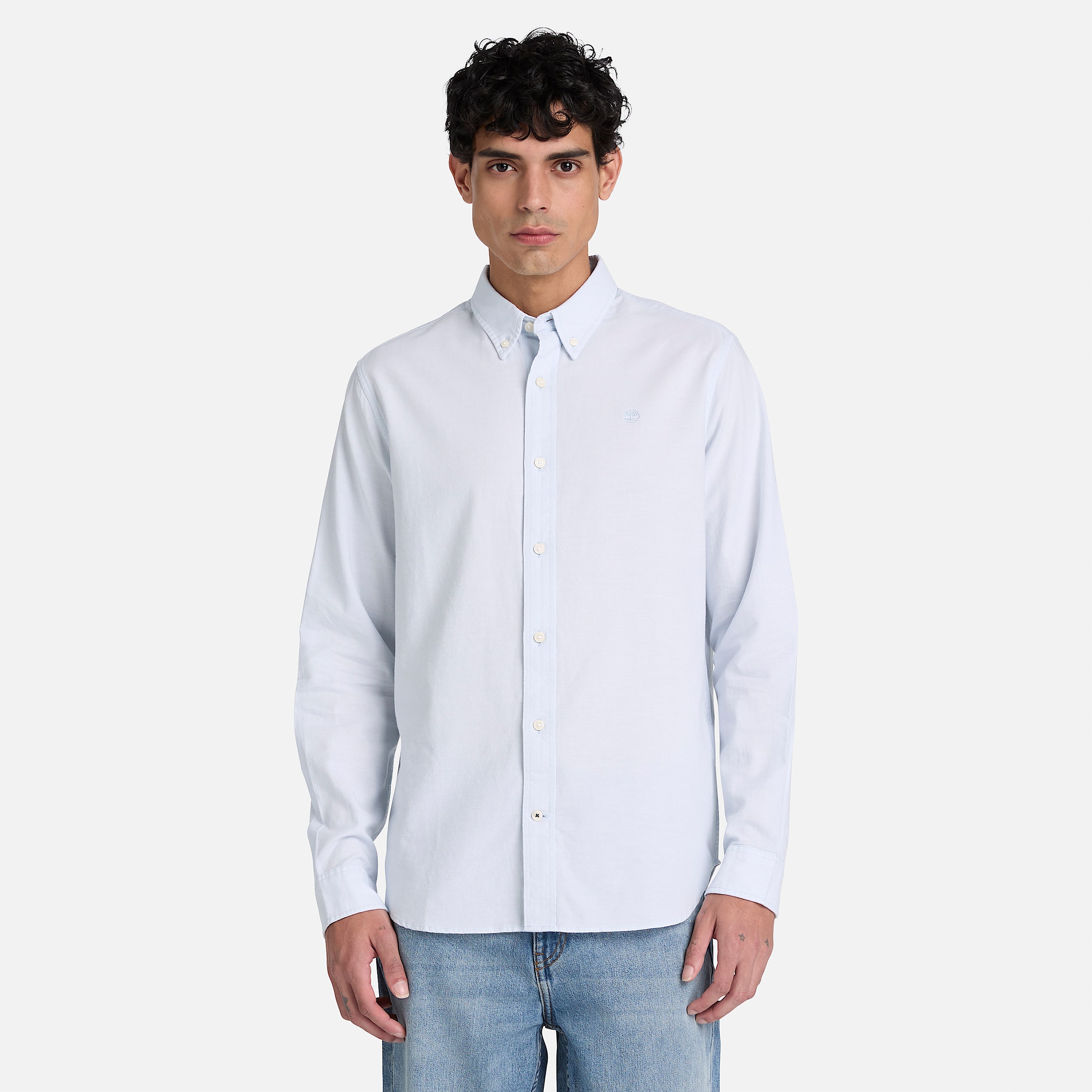 Chemise oxford Gale River pour hommes TBL Voie cleste ALT1