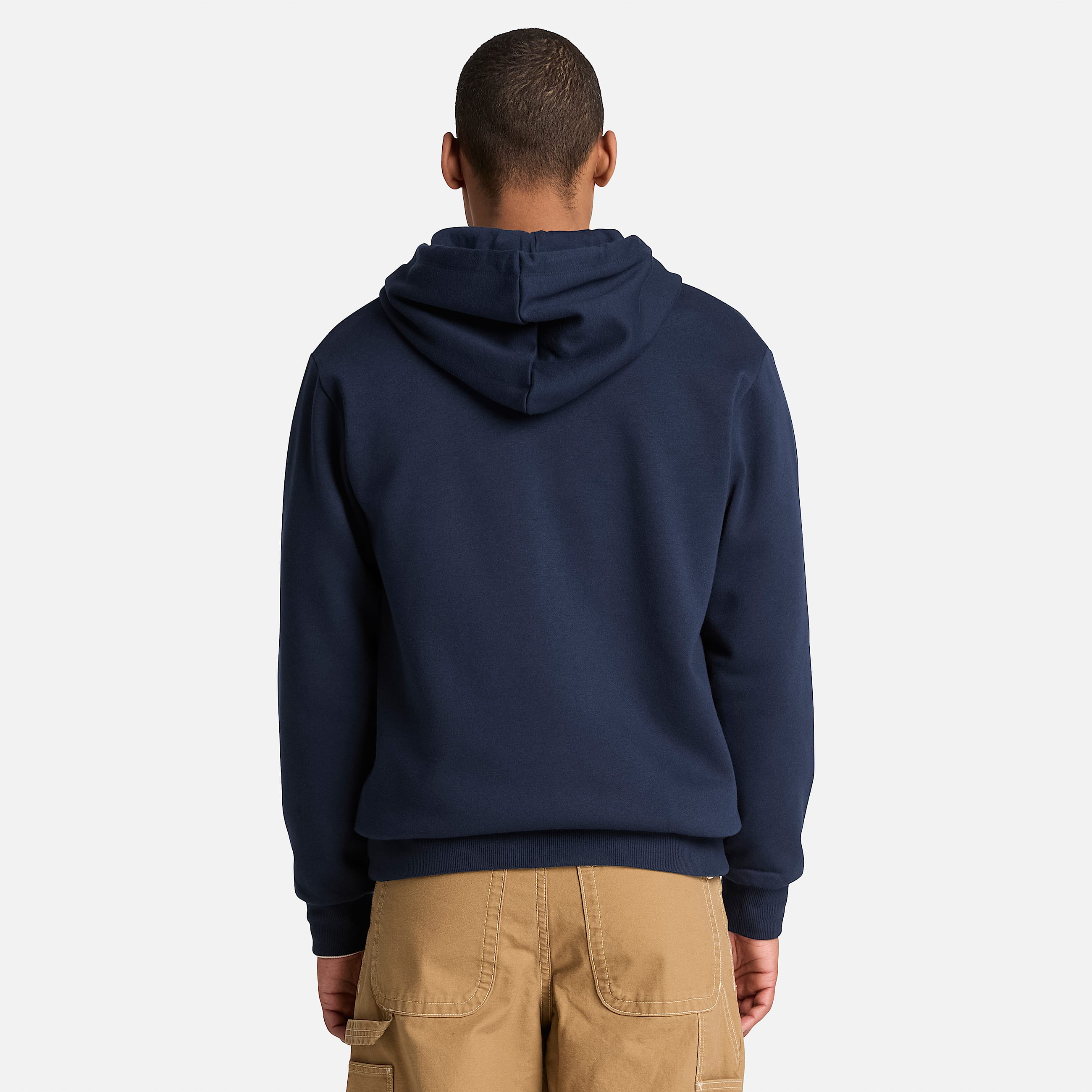 Haut  capuchon Oyster River  glissire avec logo pour hommes TBL Saphir fonc ALT8