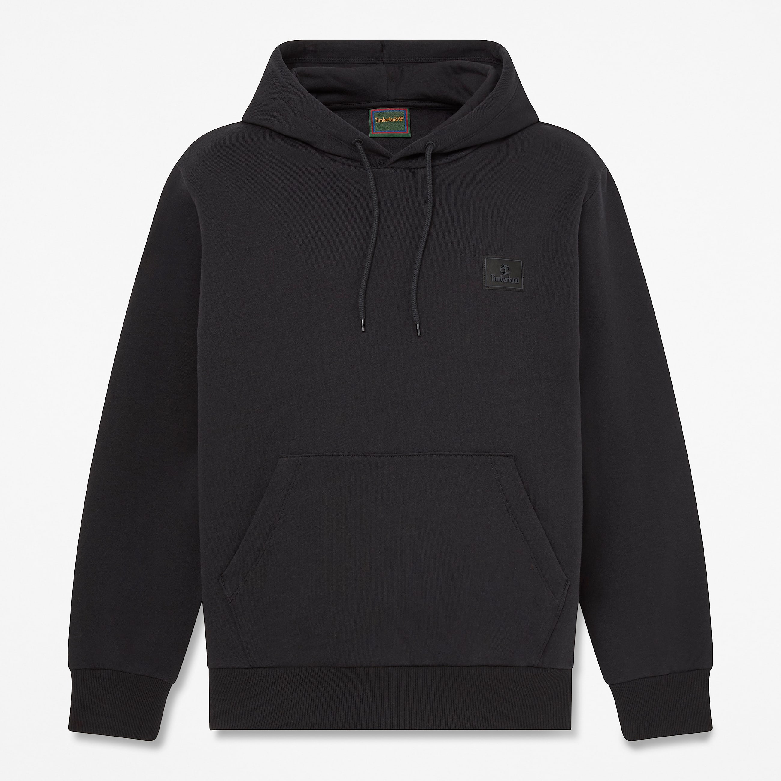Mens Silicon Badge Hoodie TBL Black HERO