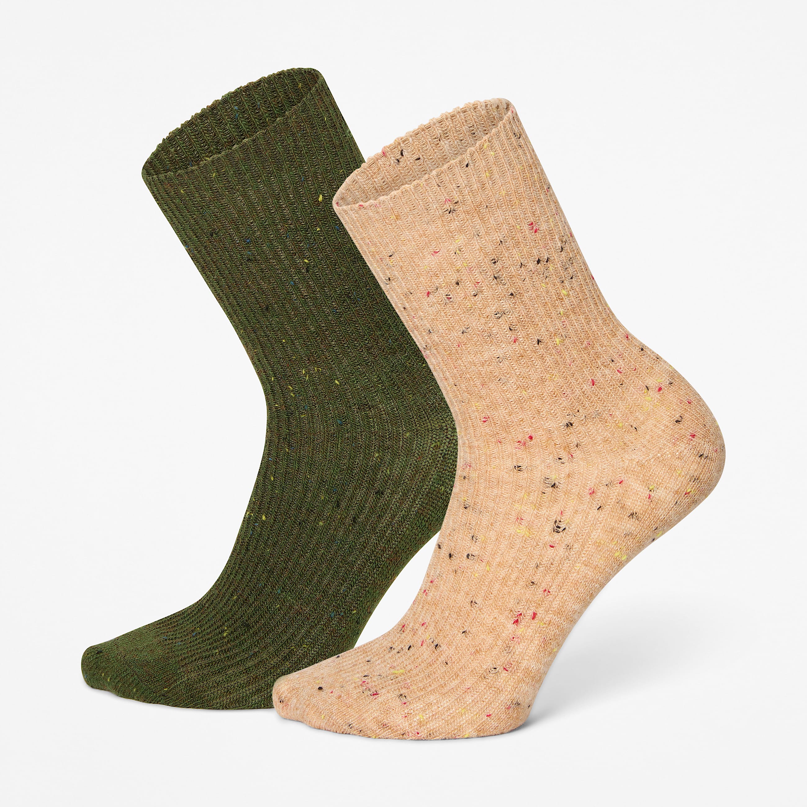 Speckled 2Pack Crew Sock TBL Deep Lichen Green HERO