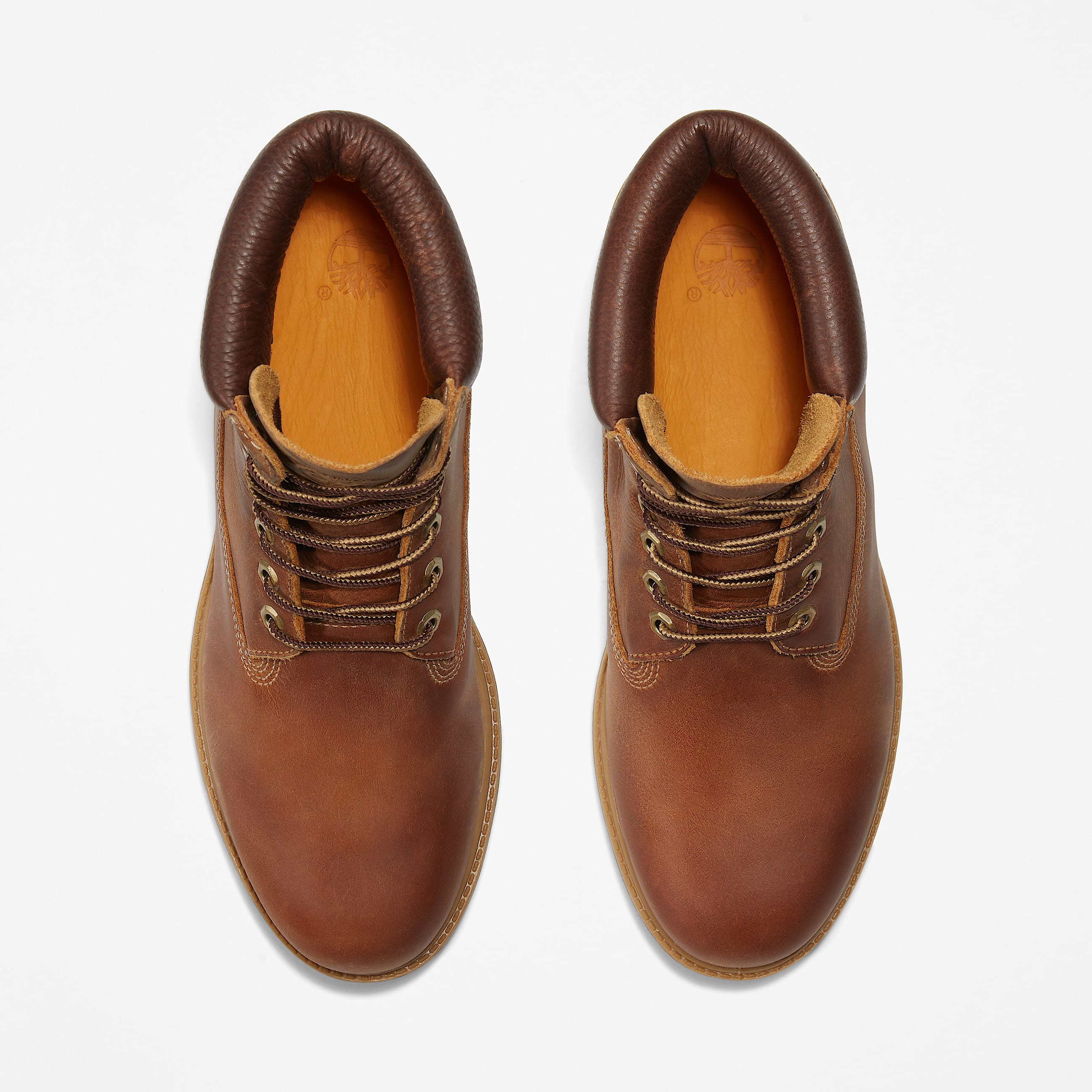Mens Timberland Premium 6Inch Waterproof Heritage  Boots TBL Medium Brown Nubuck ALT2