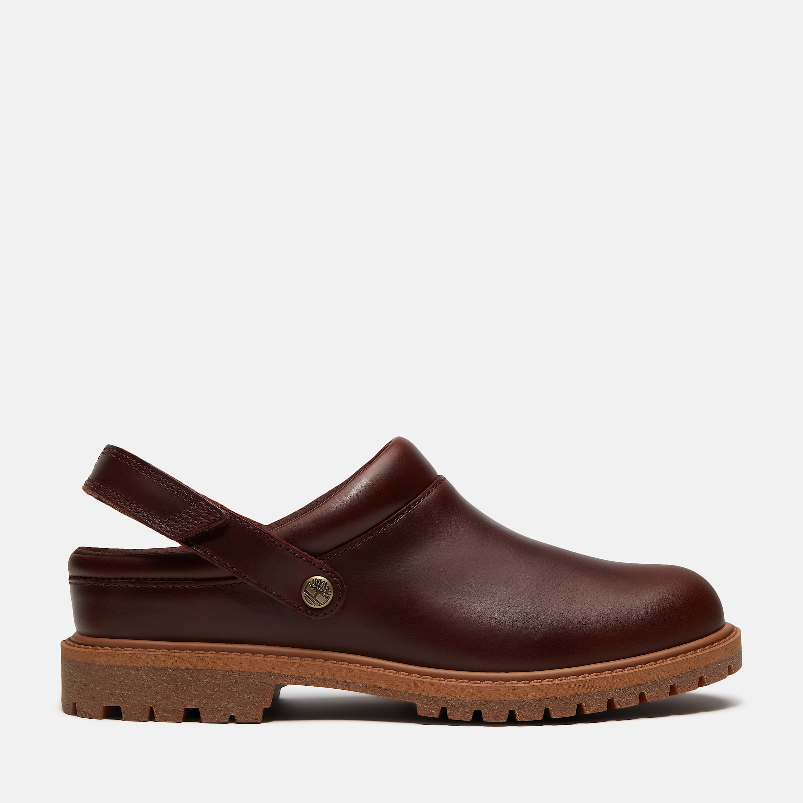 Zuecos convertibles Timberland Premium para Mujer TBL Piel de grano entero Borgoa HERO