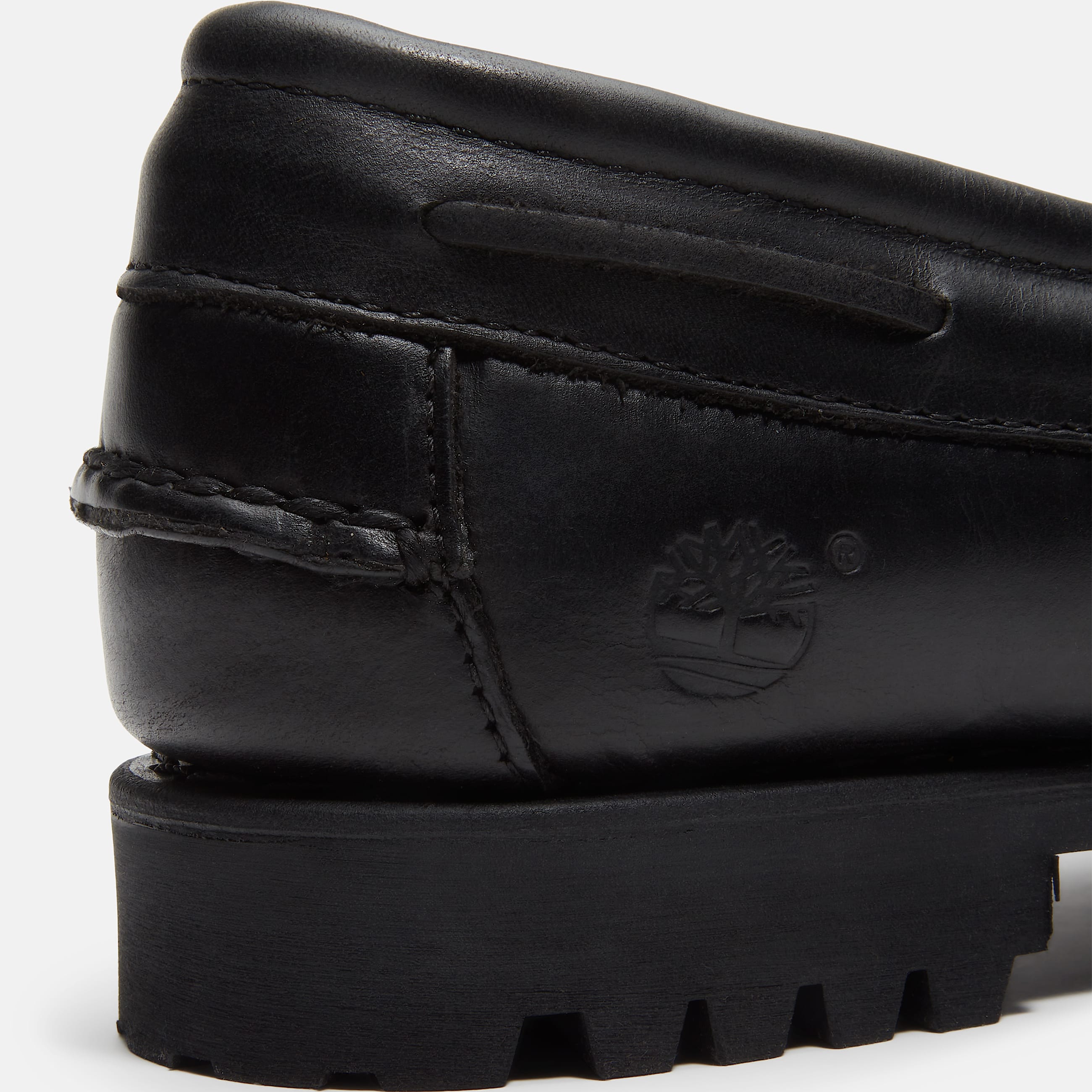 Womens Timberland Authentic Kiltie Loafer TBL Black FullGrain ALT8