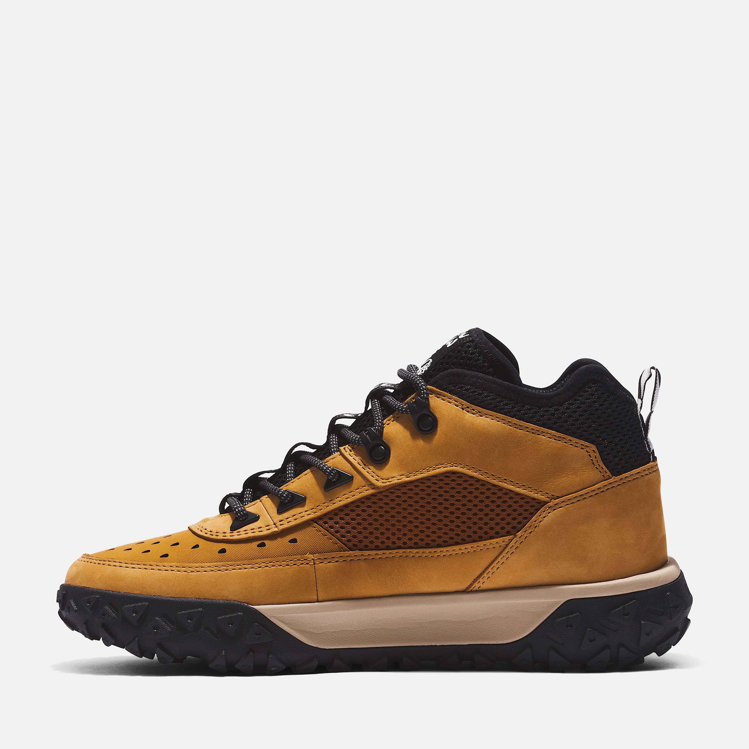 Mens GreenStride Motion 6 Mid LaceUp Sneaker TBL Wheat ALT6