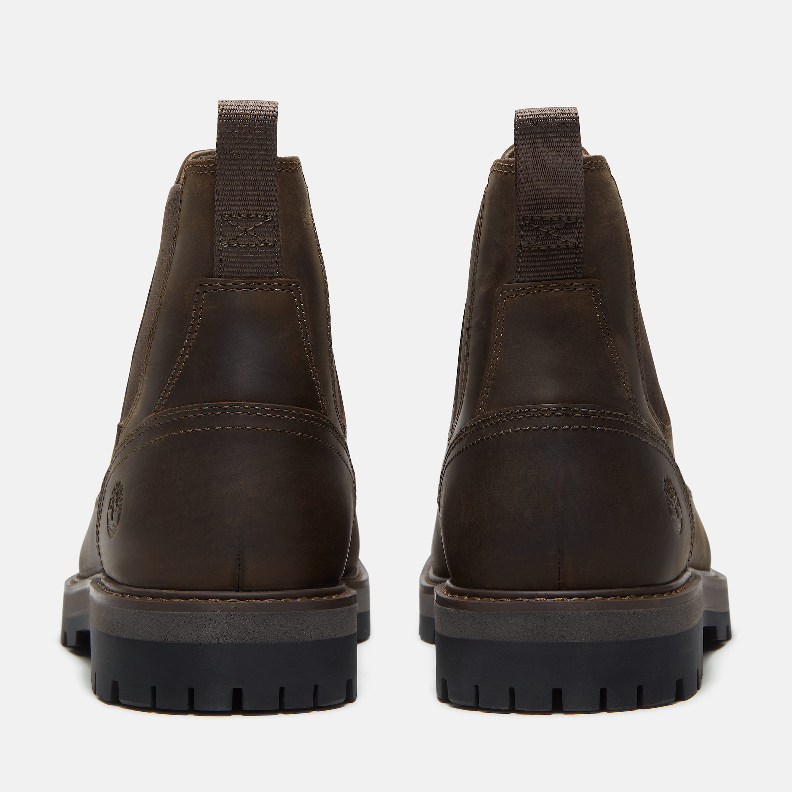 Botas Chelsea Britton Road para Hombre TBL Piel de grano entero Oliva ALT5