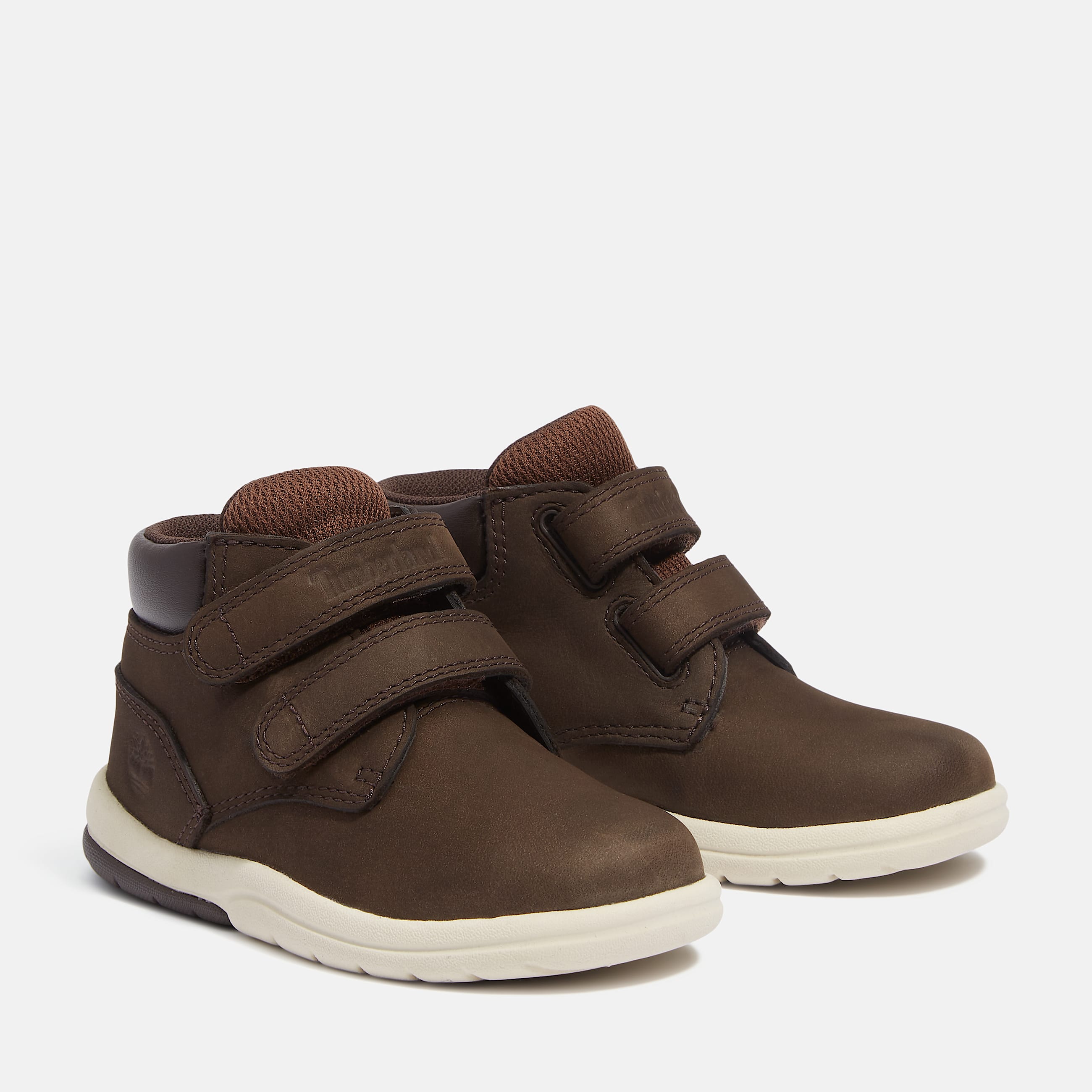 Toddler Toddle Tracks Mid HookandLoop Boot TBL Dark Brown Nubuck ALT4