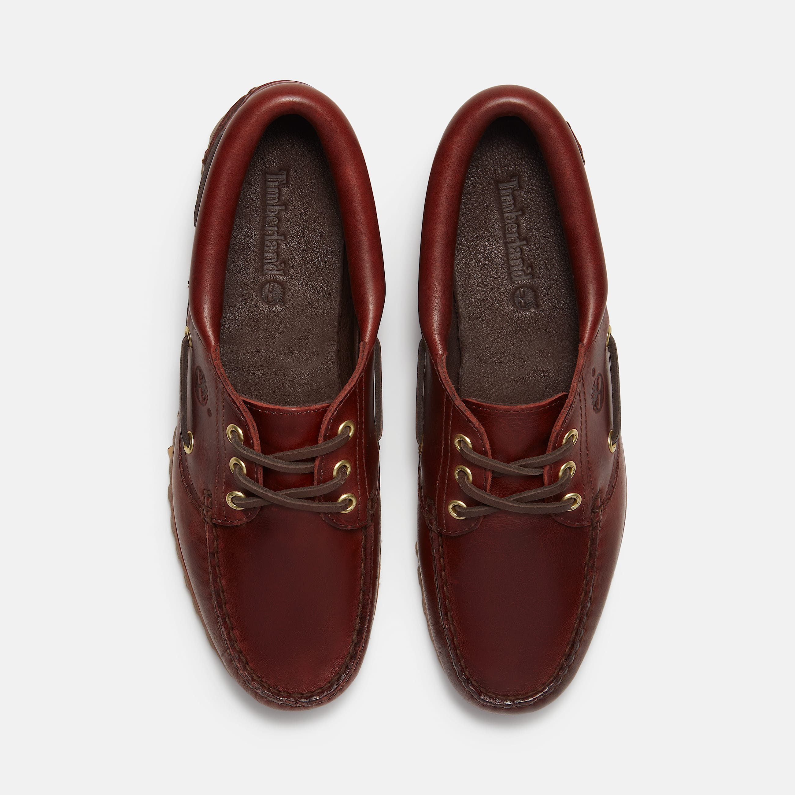 Zapatos nuticos Timberland Authentic 3Eye para Mujer TBL Rootbeer o mbar ALT2