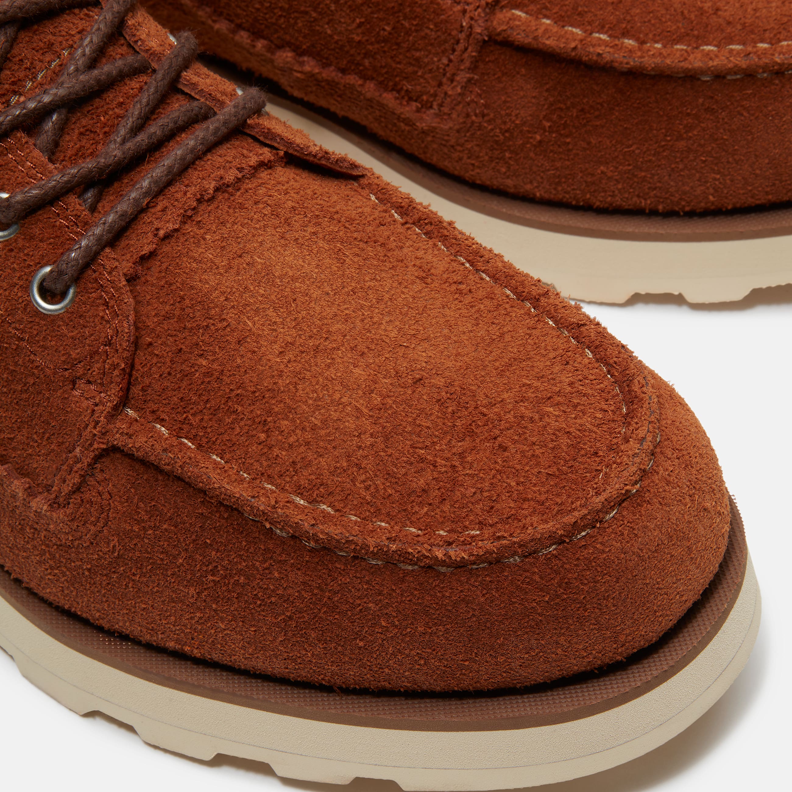 Mens Britton Mills Shoe TBL Rust Suede ALT7