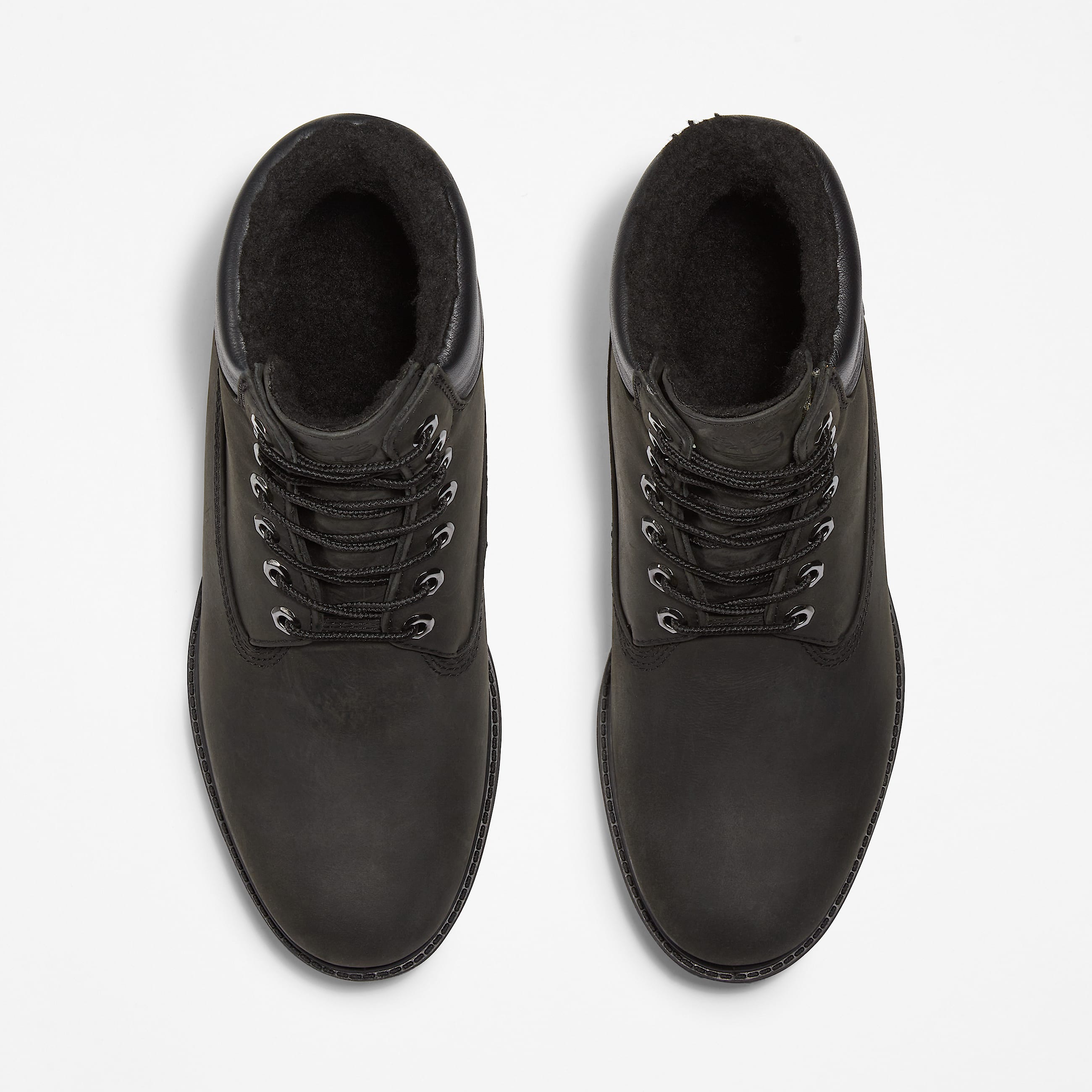 Mens Timberland Premium 6Inch Waterproof WarmLined Boot TBL Black ALT2