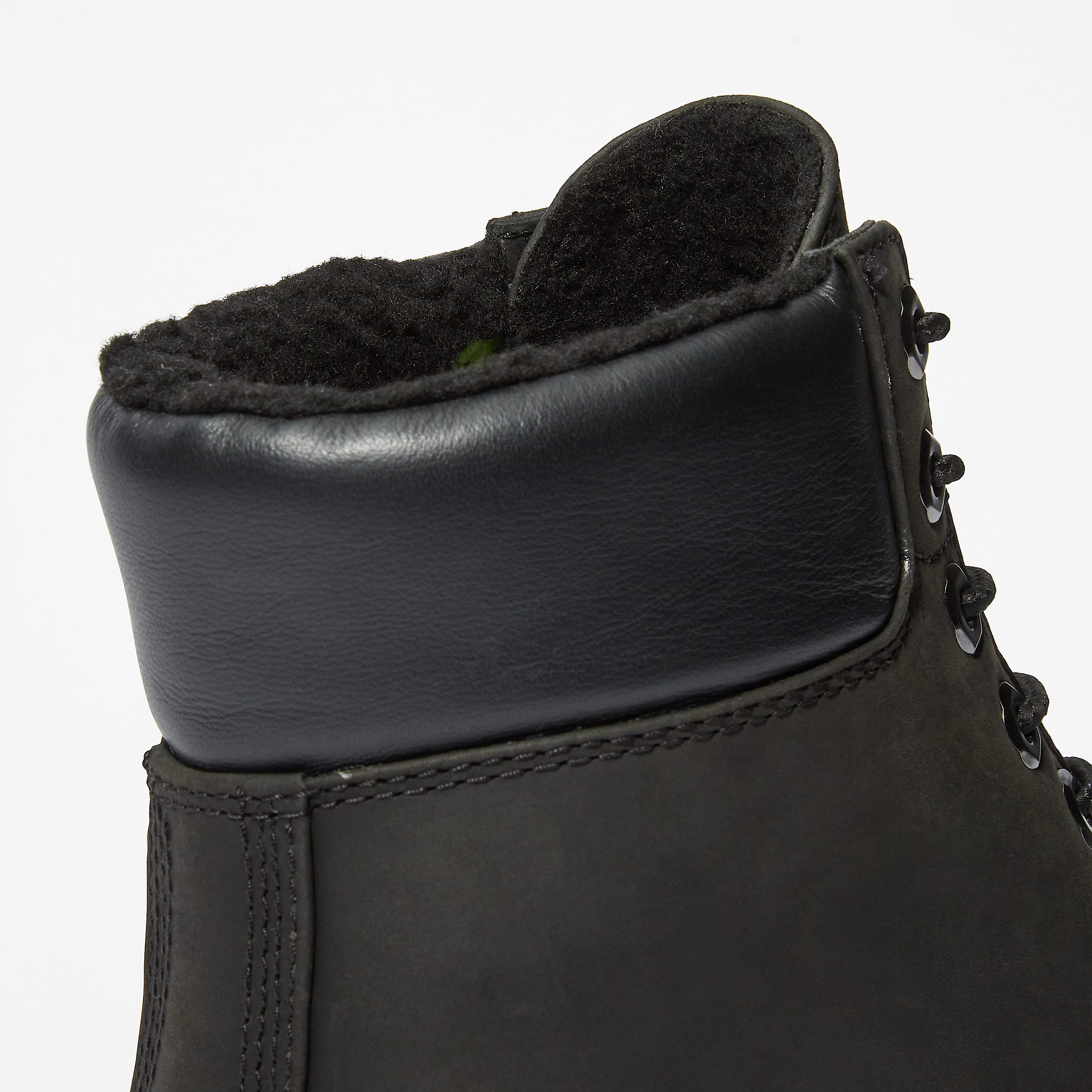 Mens Timberland Premium 6Inch Waterproof WarmLined Boot TBL Black ALT7