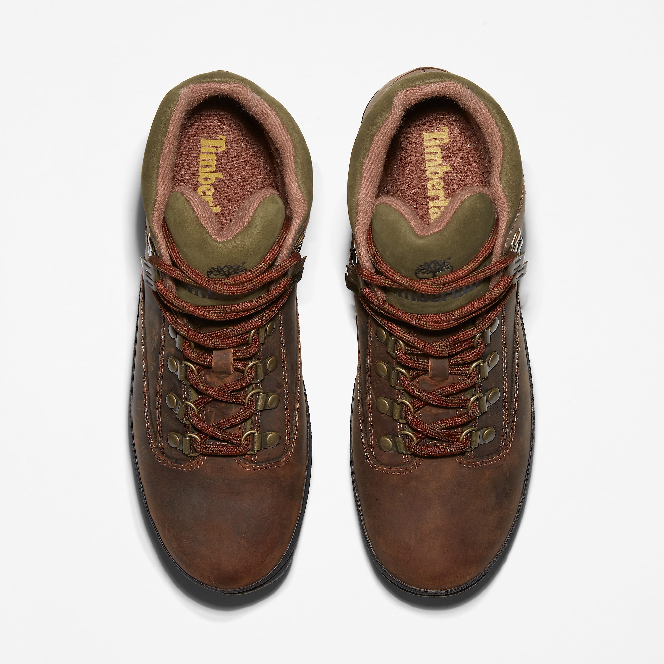 Mens Euro Hiker Leather Boot TBL Brown ALT2