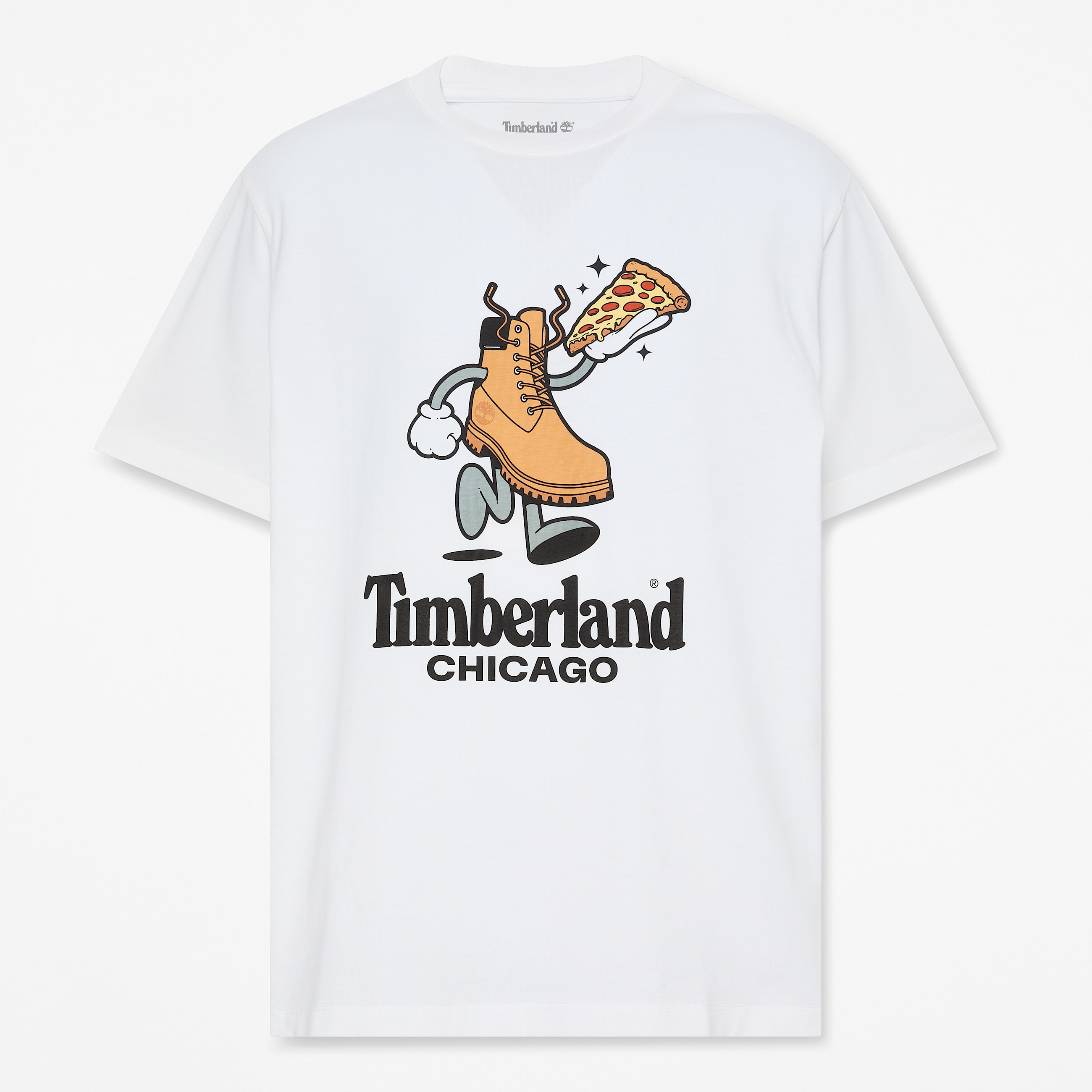 Mens Graphic City TShirt TBL Chicago White HERO