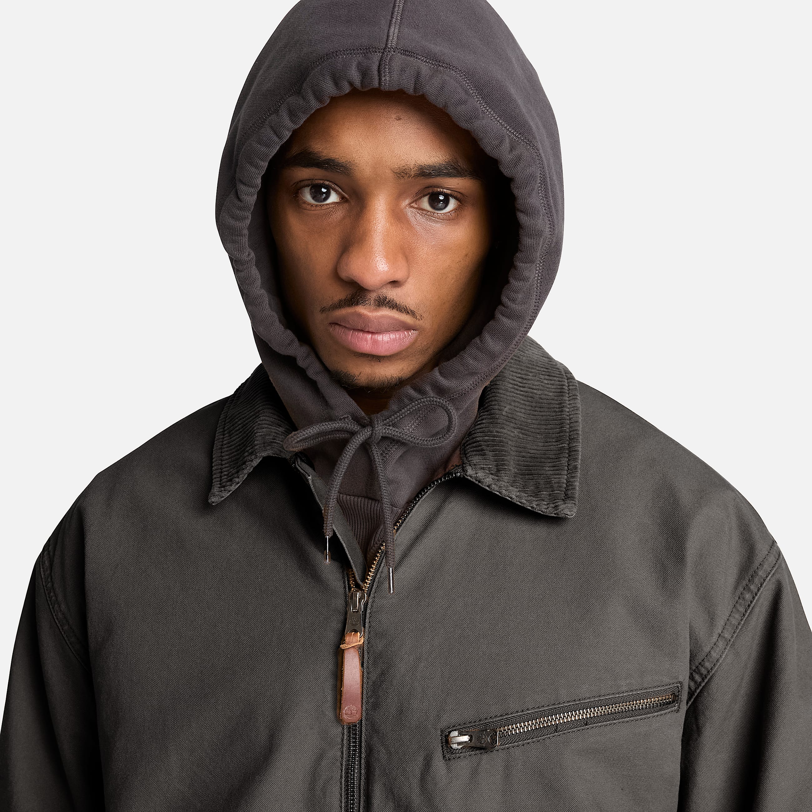 Mens Strafford Canvas Jacket TBL Vintage Black ALT3