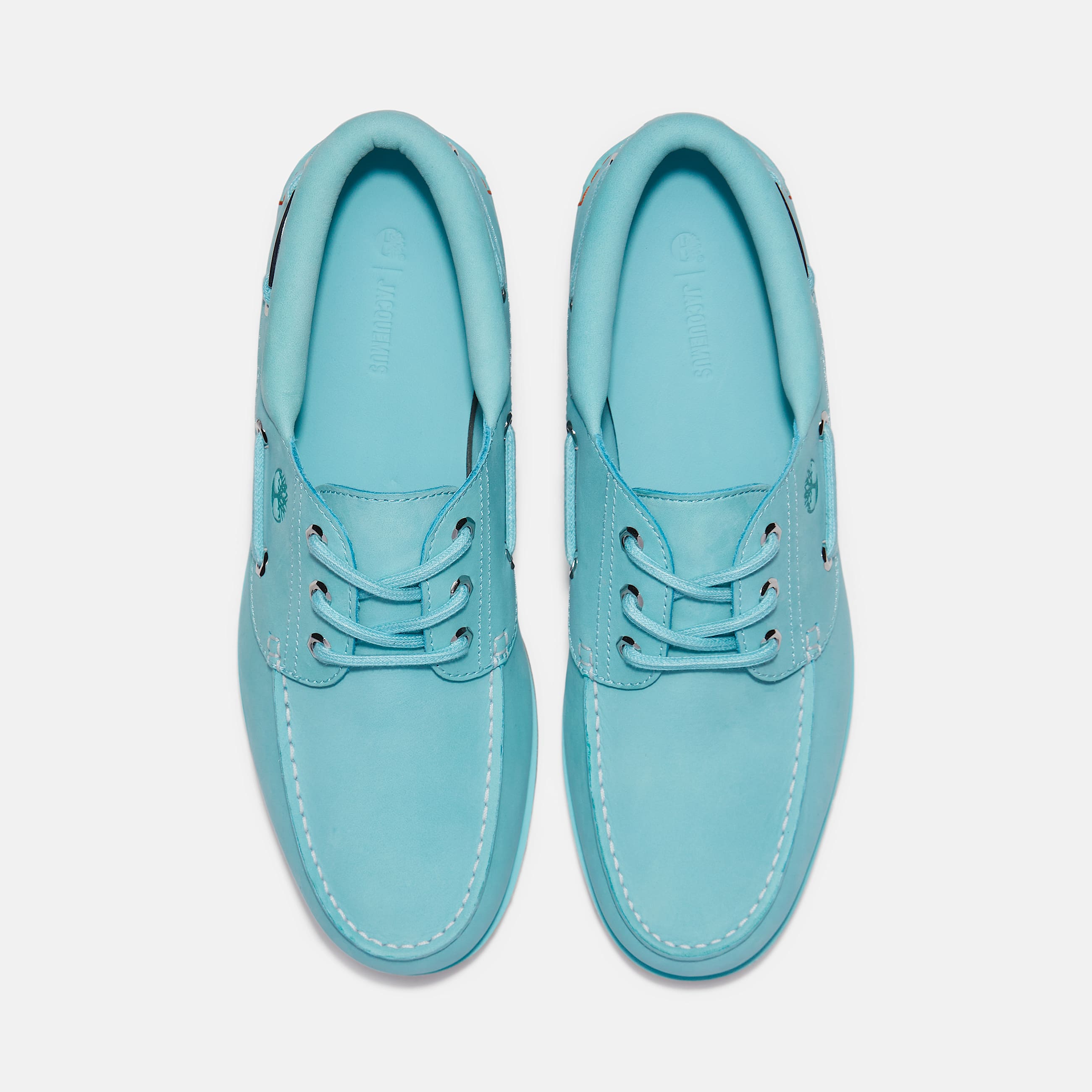Timberland x Jacquemus Authentic Boat Shoe TBL Aqua Nubuck ALT2