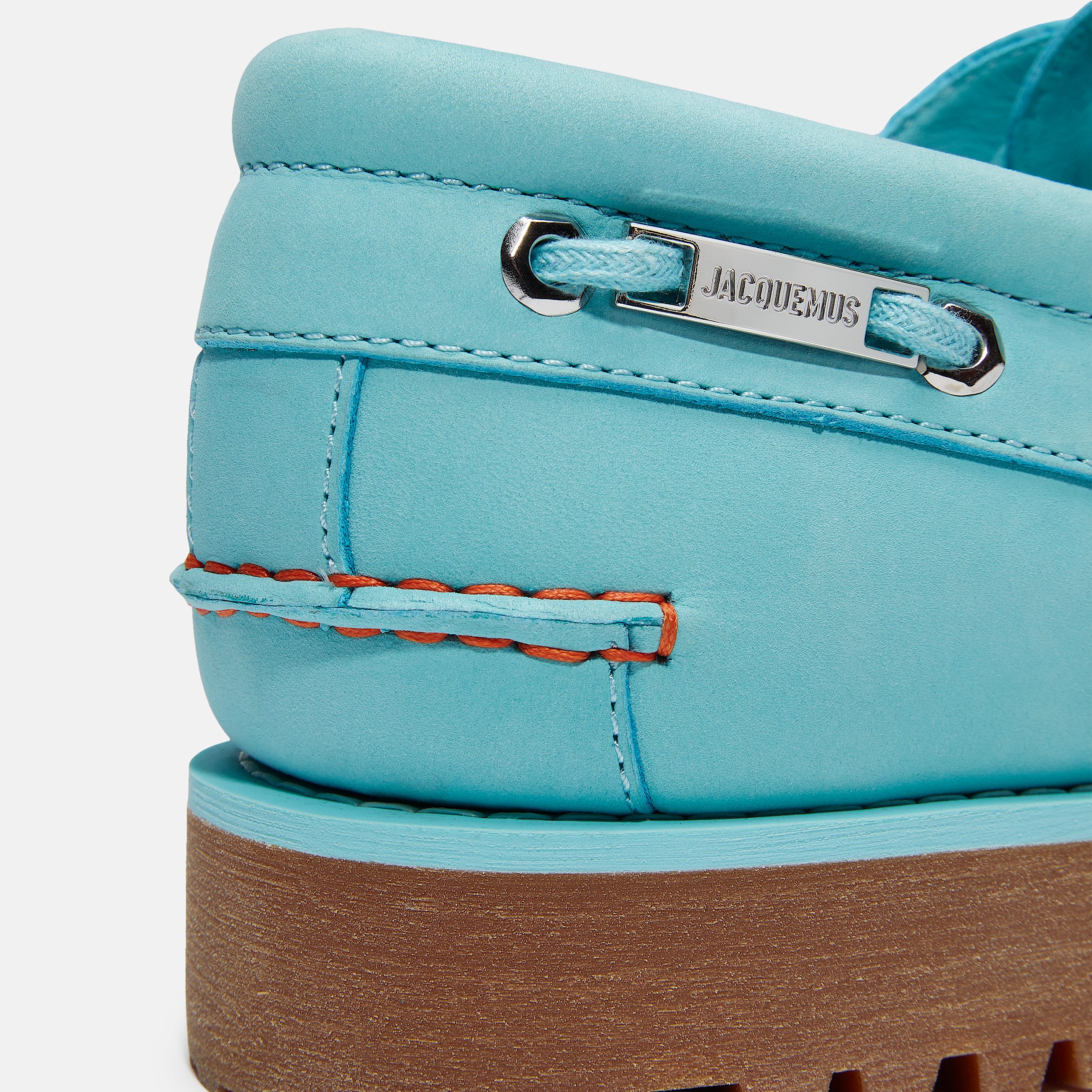 Timberland x Jacquemus Authentic Boat Shoe TBL Aqua Nubuck ALT7