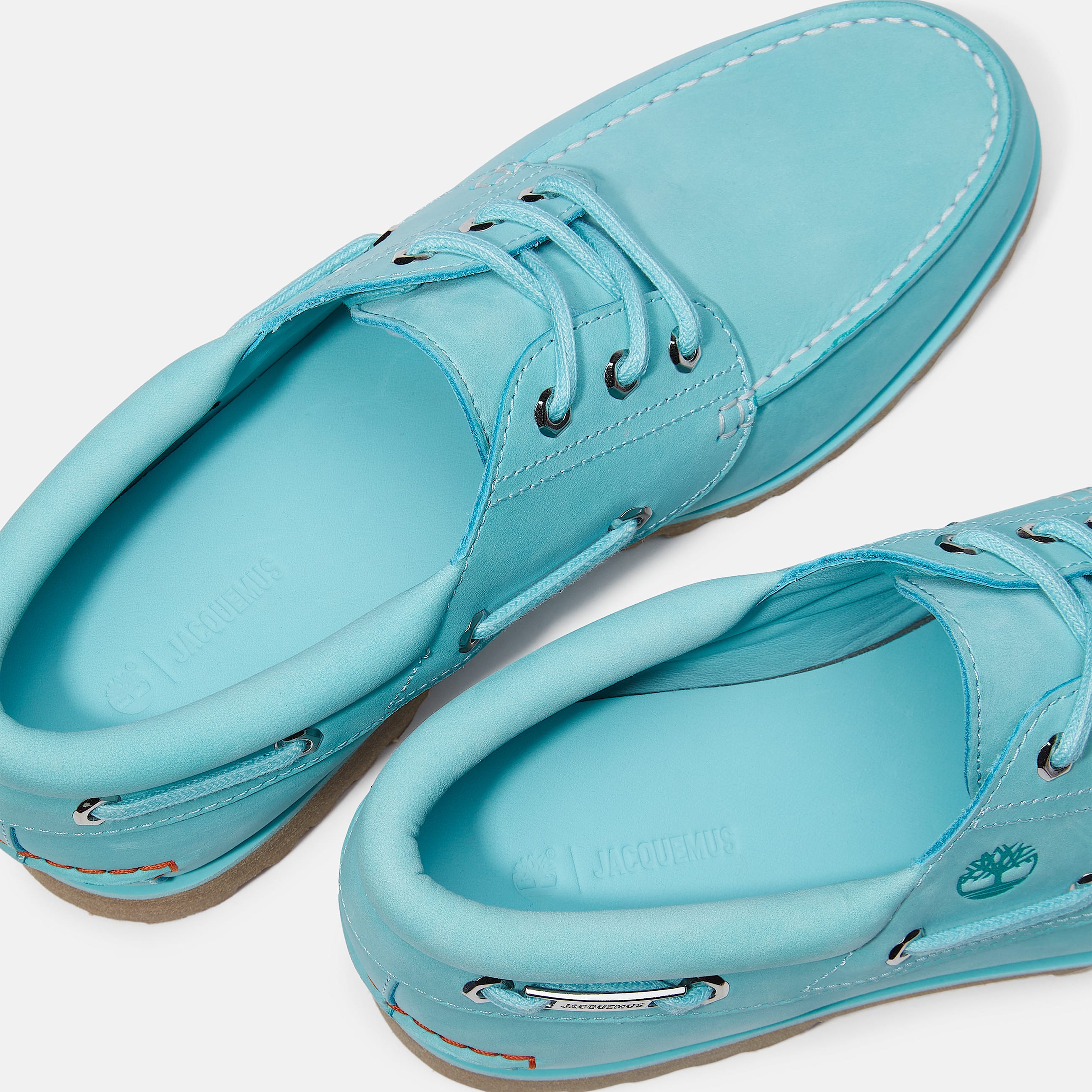 Timberland x Jacquemus Authentic Boat Shoe TBL Aqua Nubuck ALT8